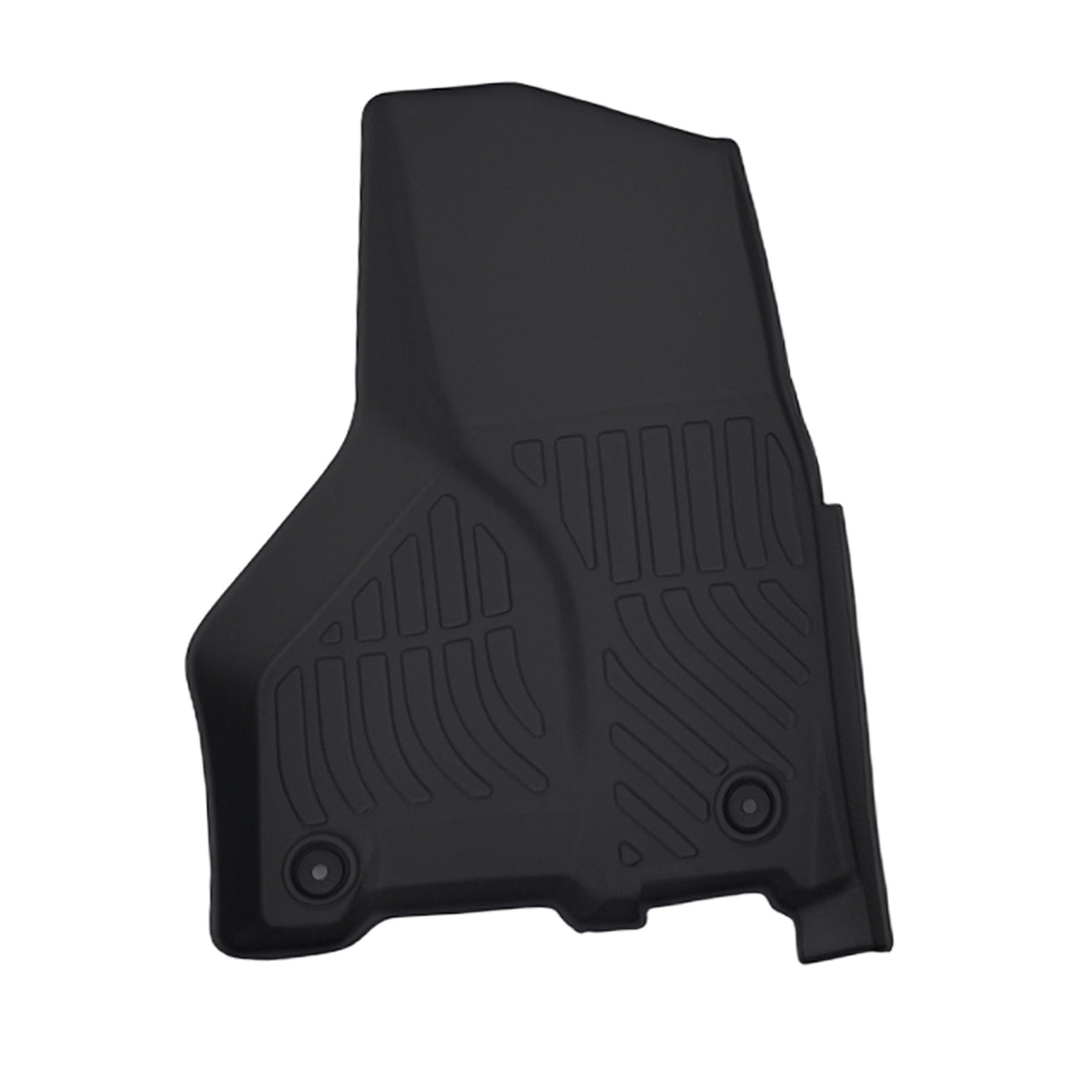 Black Floor Mat Set compatible For Dodge Ram 1500 Classic Quad Cab 2019-2023 TPE Car Carpet