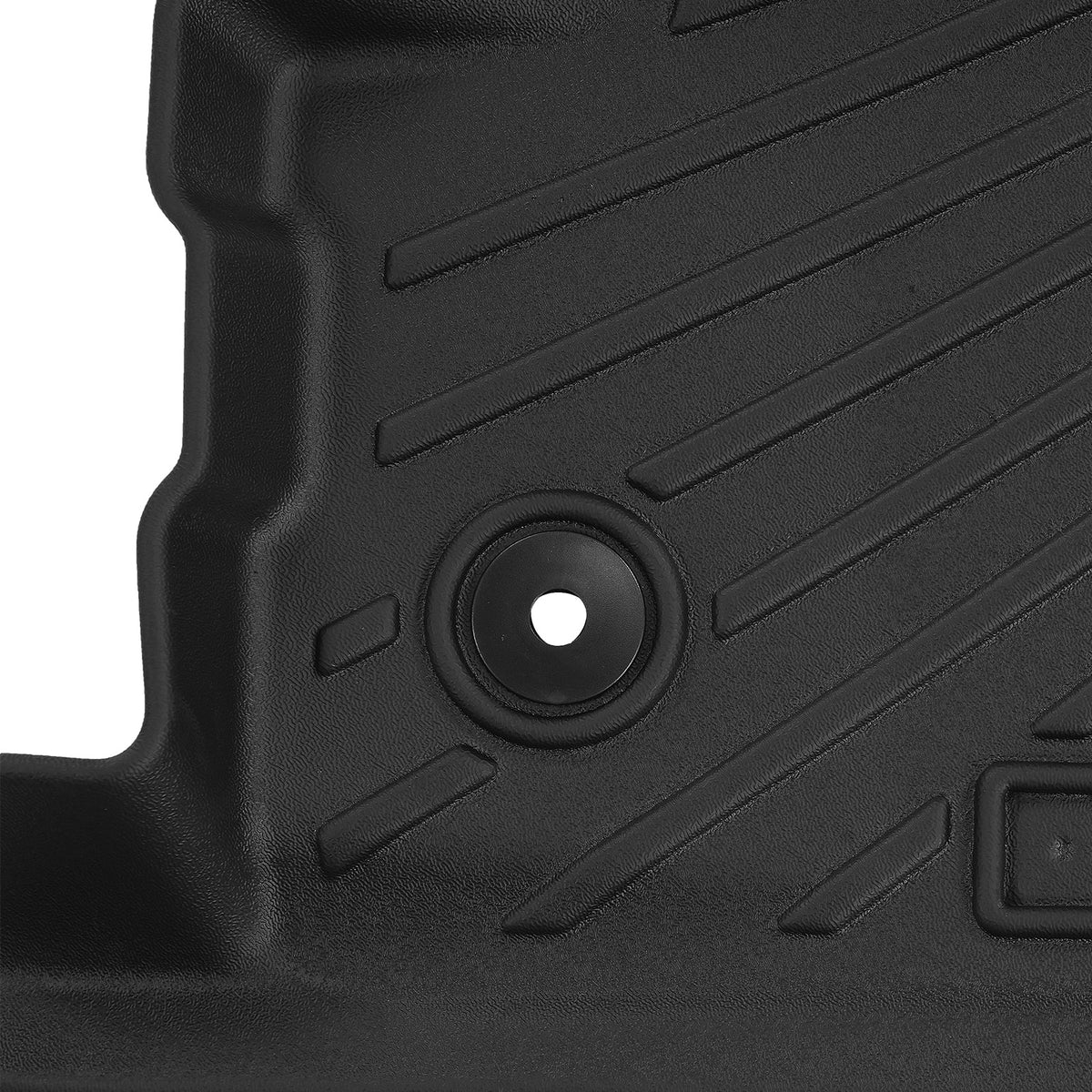 3x Floor Liner Mat compatible For Dodge Ram 1500 Classic Crew Cab 2019-2024 Rubber TPE