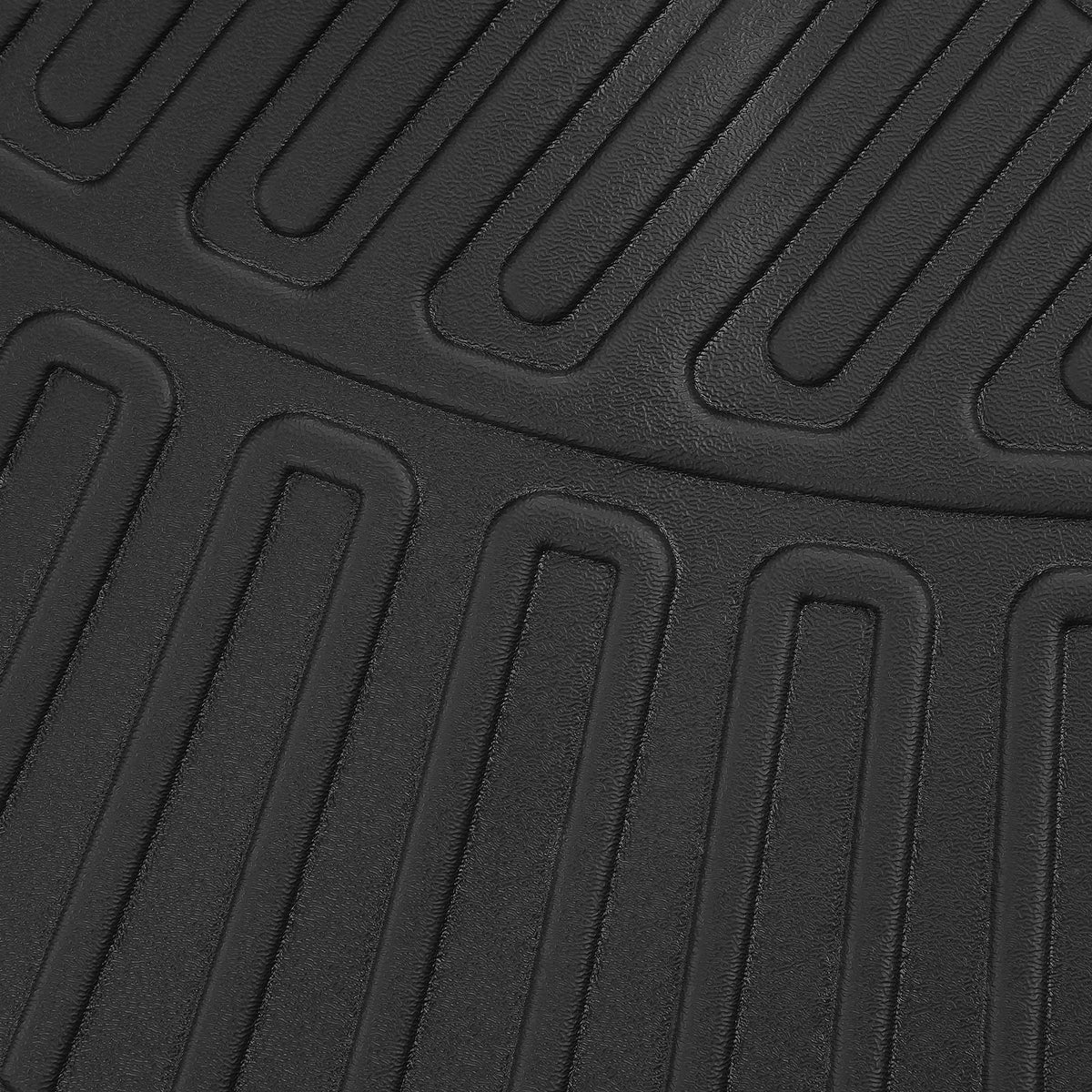 3x Floor Liner Mat compatible For Dodge Ram 1500 Classic Crew Cab 2019-2024 Rubber TPE