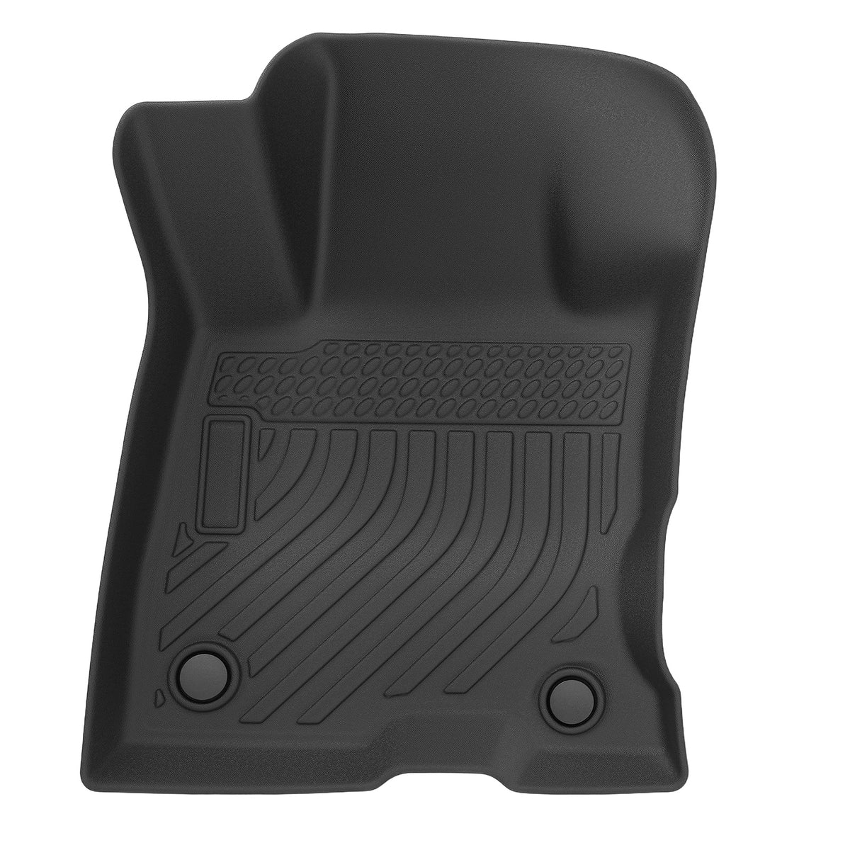 All  Weather Black Floor Mats compatible For Ford Escape Hybrid 2020-2025 TPE Car Carpet