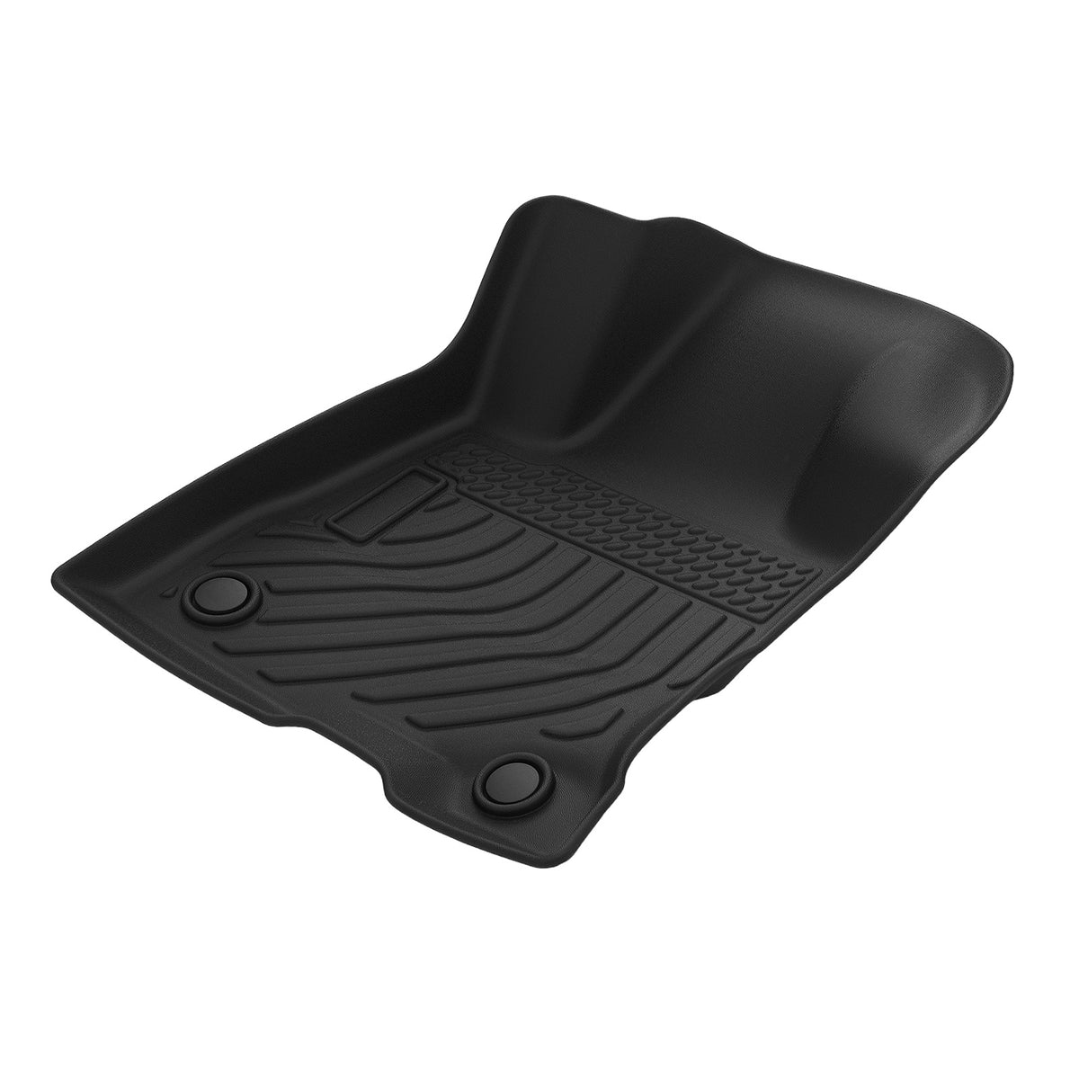 All  Weather Black Floor Mats compatible For Ford Escape Hybrid 2020-2025 TPE Car Carpet