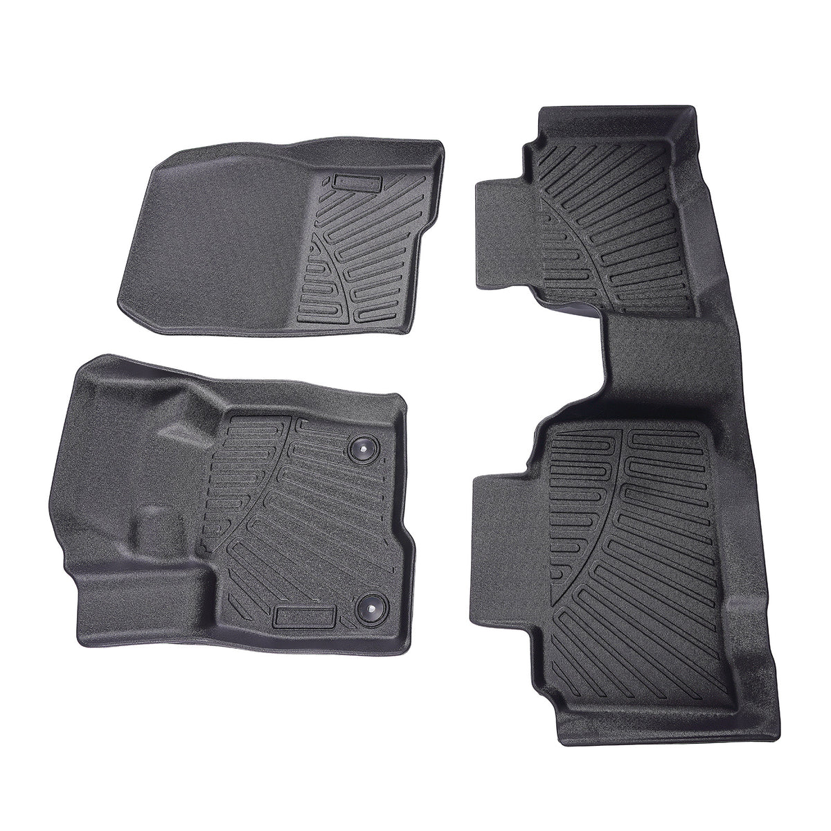 3pcs FrontRear All  Weather TPE 3D Liners compatible For Ford Edge 2015 2016 2017-2024