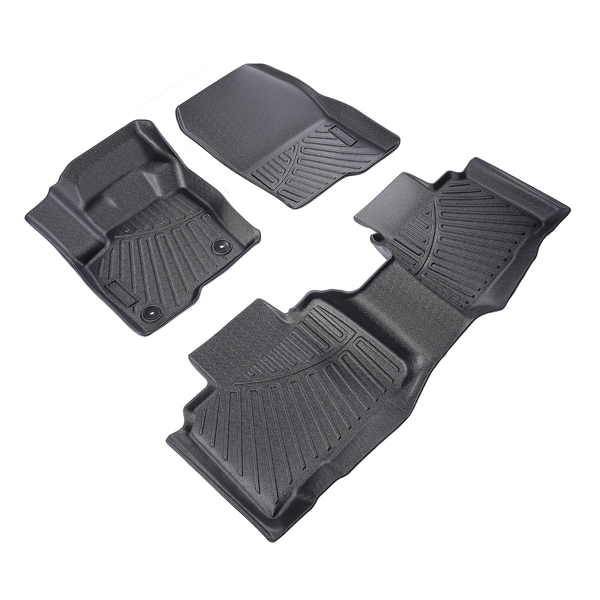 3pcs FrontRear All  Weather TPE 3D Liners compatible For Ford Edge 2015 2016 2017-2024