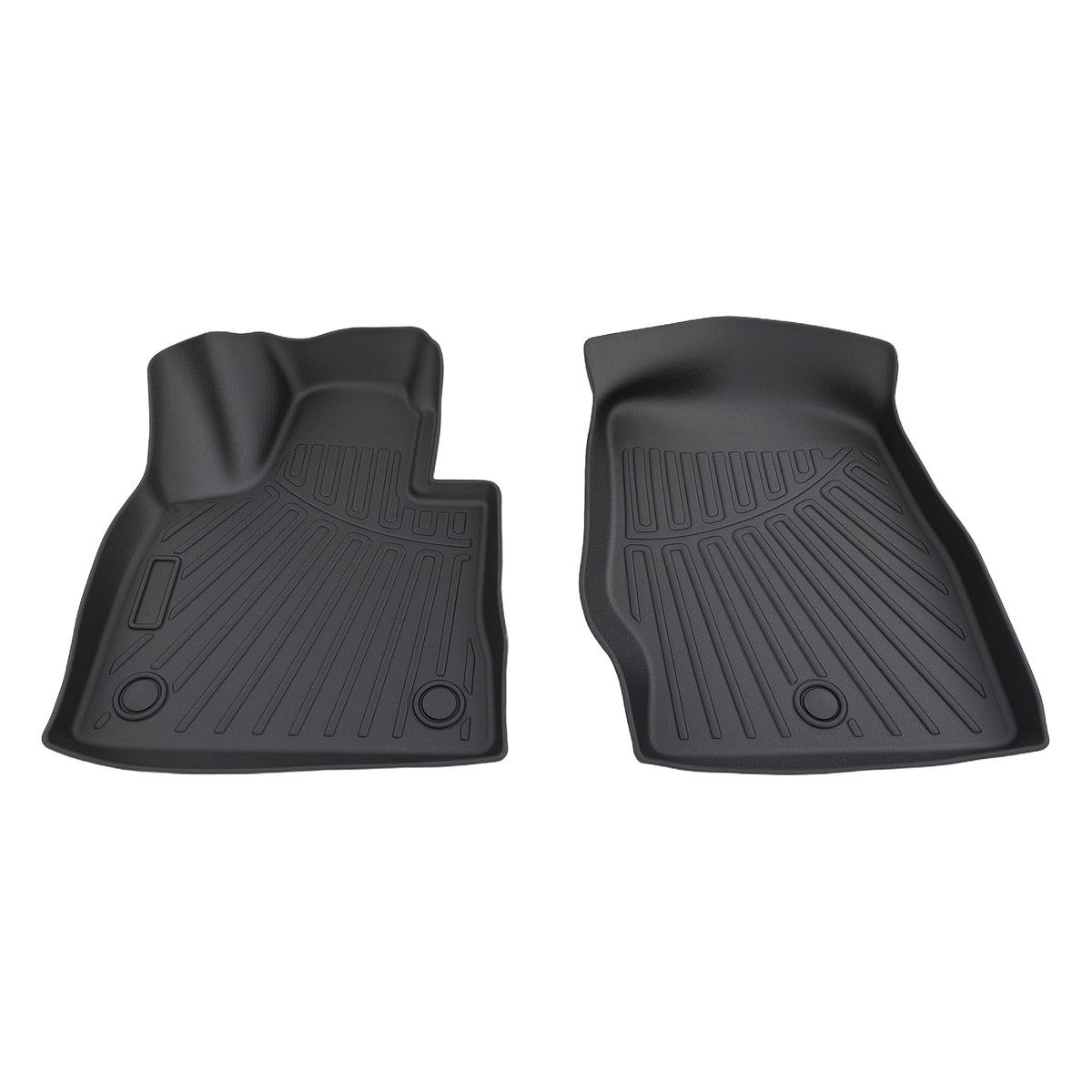 6 compatible For Seat Floor Mats compatible For Ford Explorer 2020-2025 TPE Rubber All- Weather Waterproof