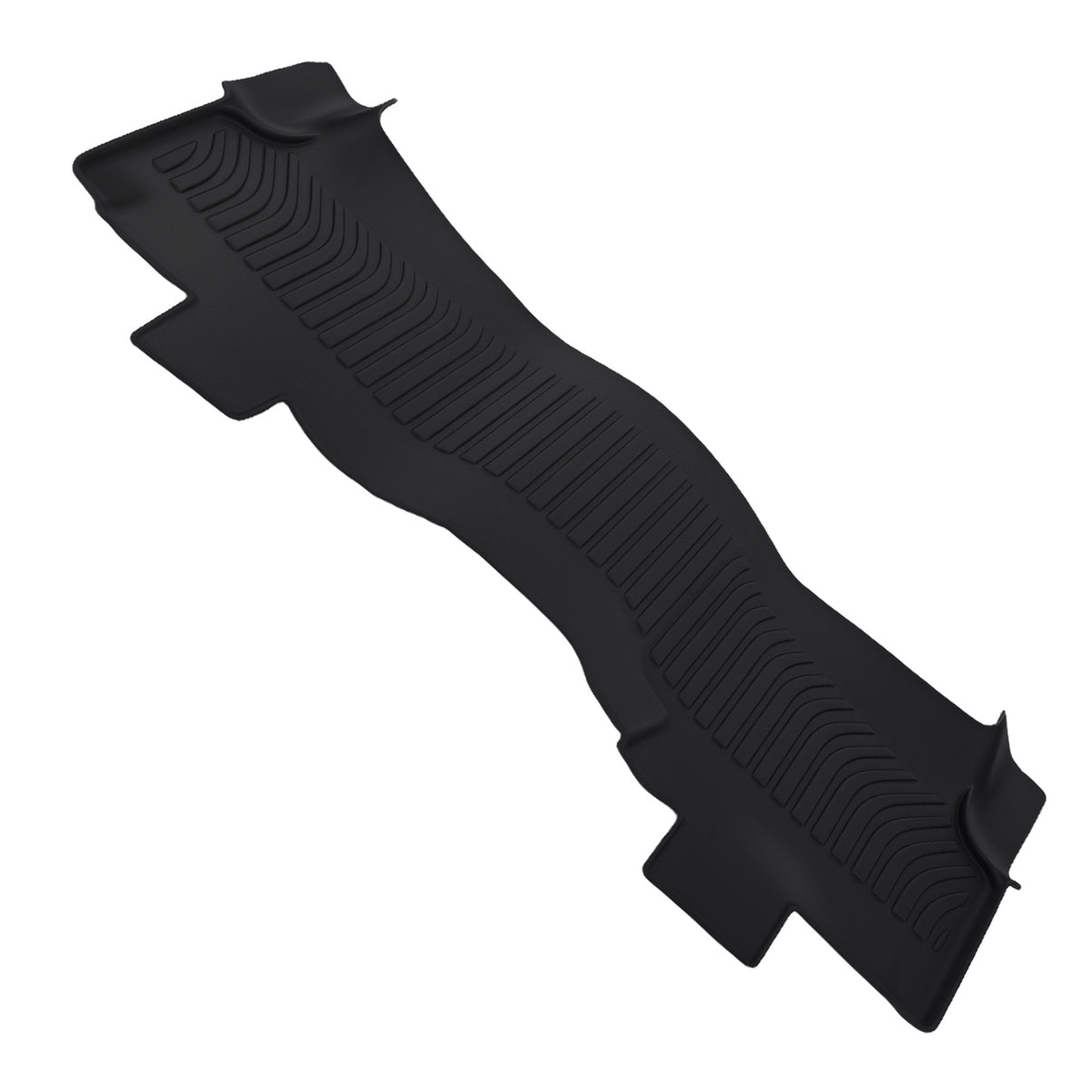 Black Floor Mats Set compatible For Ford F-250 F-350 F-450 2012-2016 All  Weather TPE