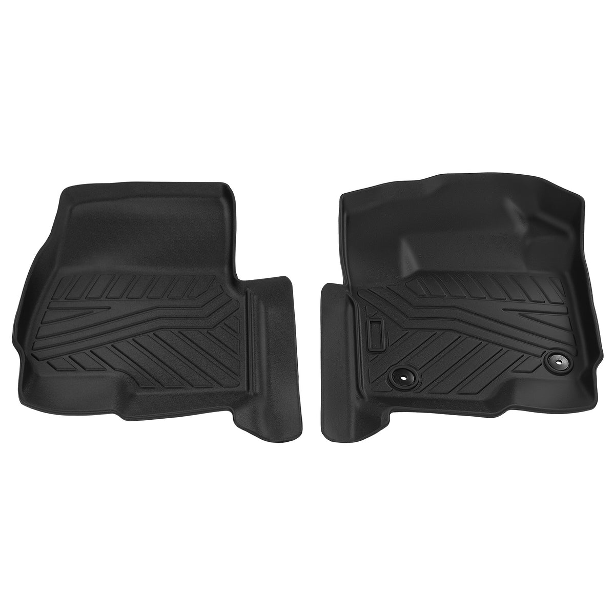 3x Floor Liner Mat compatible For Ford F-250/F-350/F-450/F-550 2017-2024 All  Weather