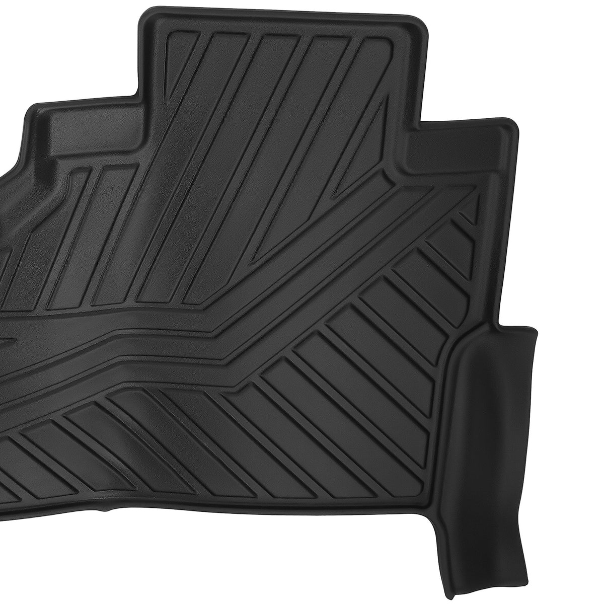 3x Floor Liner Mat compatible For Ford F-250/F-350/F-450/F-550 2017-2024 All  Weather
