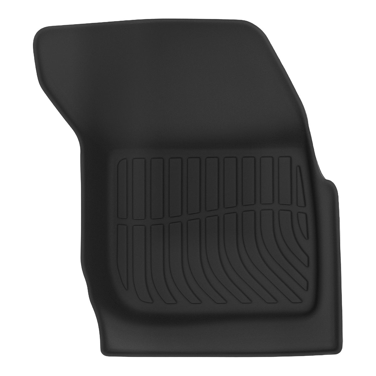 All- Weather Floor Liners compatible For Ford Fusion compatible For Lincoln MKZ 2017-2020  Black TPE Car Mat