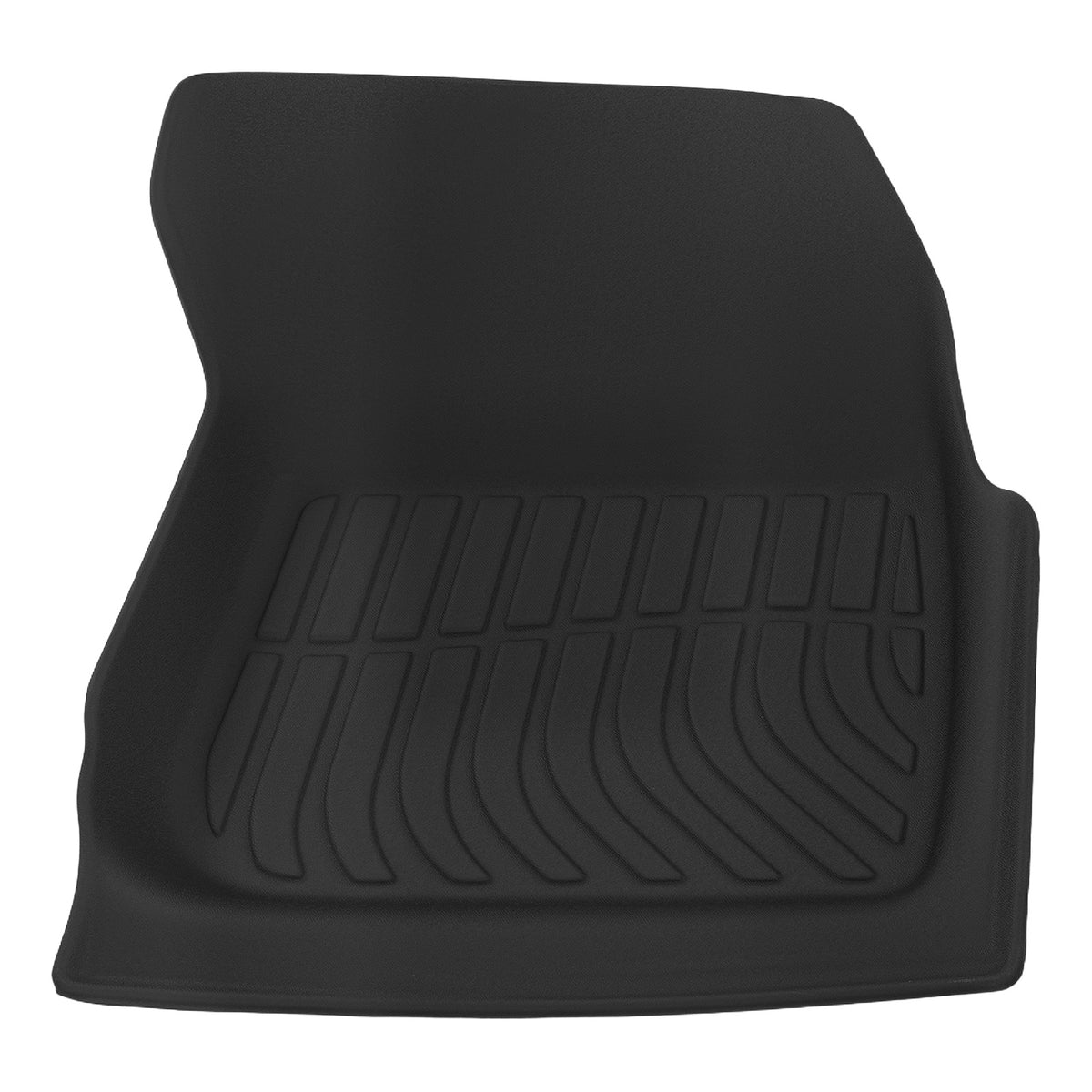 All- Weather Floor Liners compatible For Ford Fusion compatible For Lincoln MKZ 2017-2020  Black TPE Car Mat
