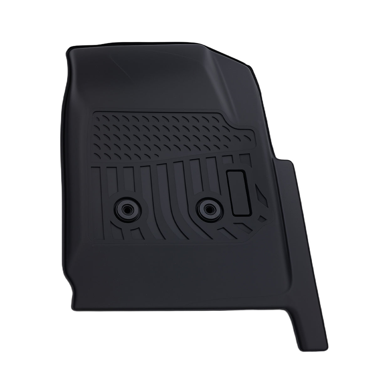 All  Weather Black Floor Mat compatible For GMC Canyon/Compatible For Chevy Colorado 2015-2022 Crew