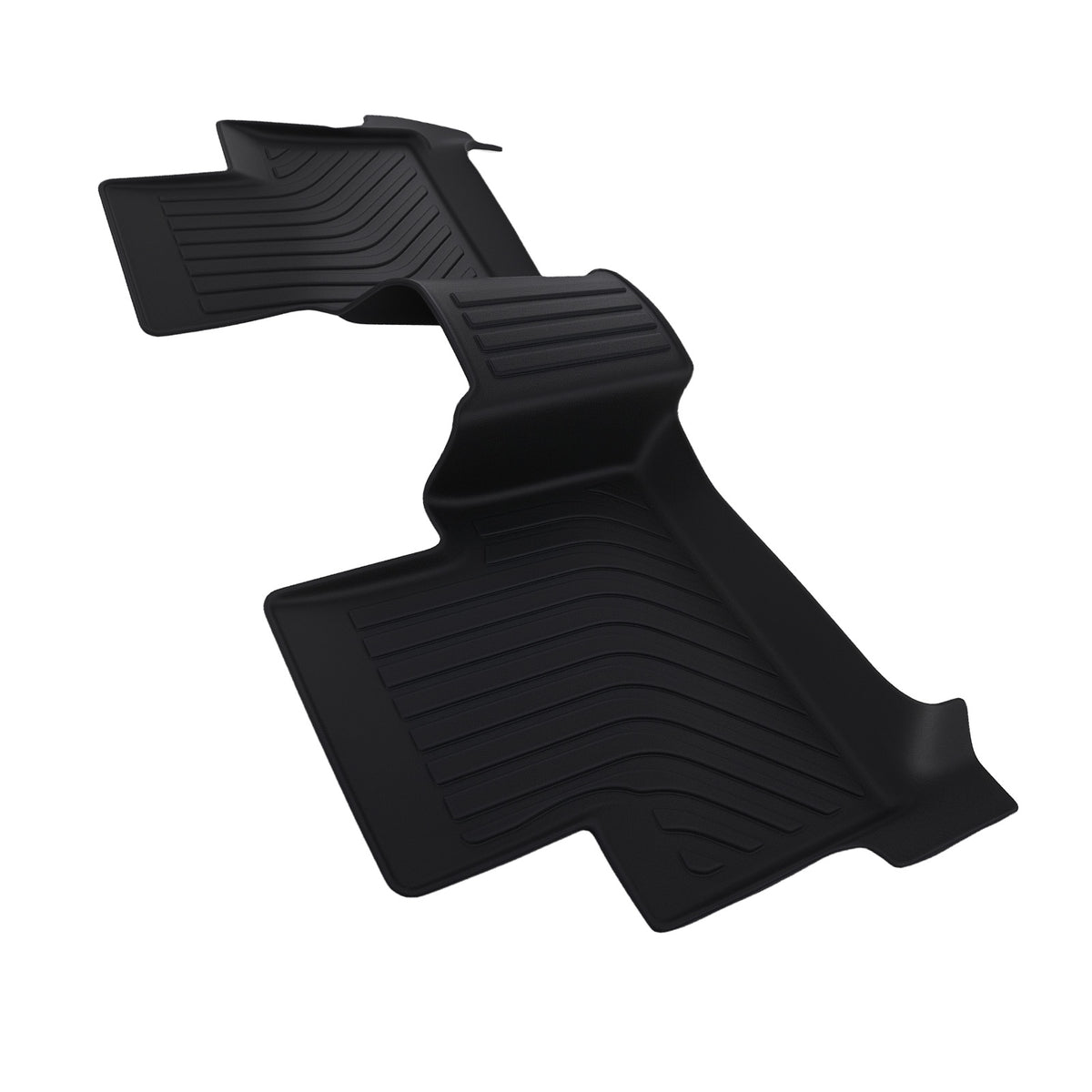 All  Weather Black Floor Mat compatible For GMC Canyon/Compatible For Chevy Colorado 2015-2022 Crew