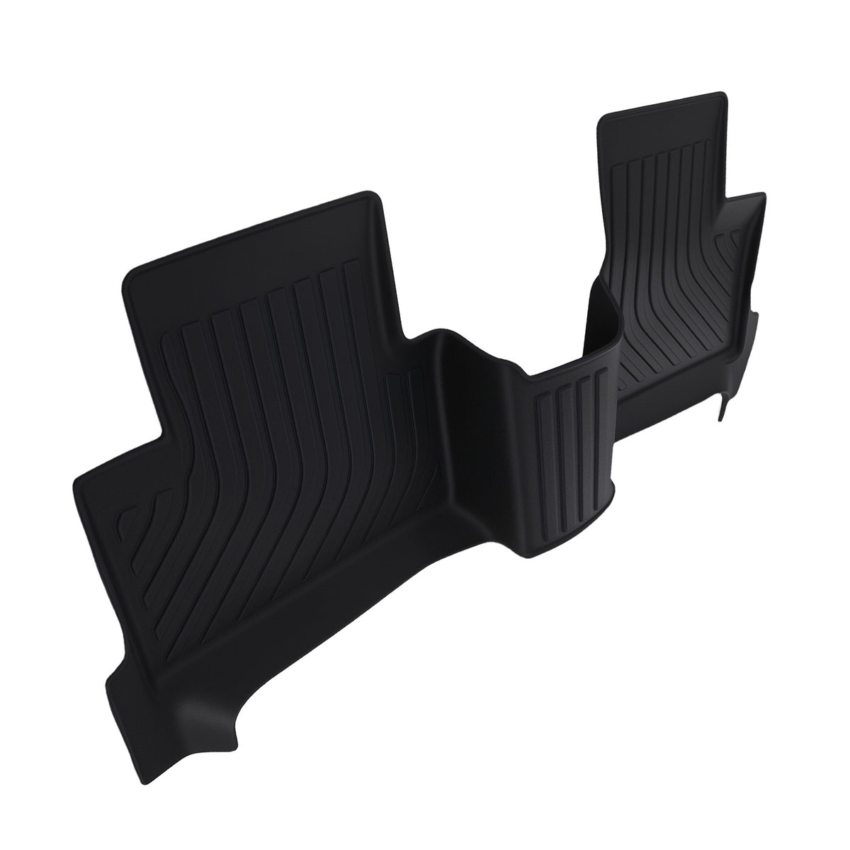All  Weather Black Floor Mat compatible For GMC Canyon/Compatible For Chevy Colorado 2015-2022 Crew