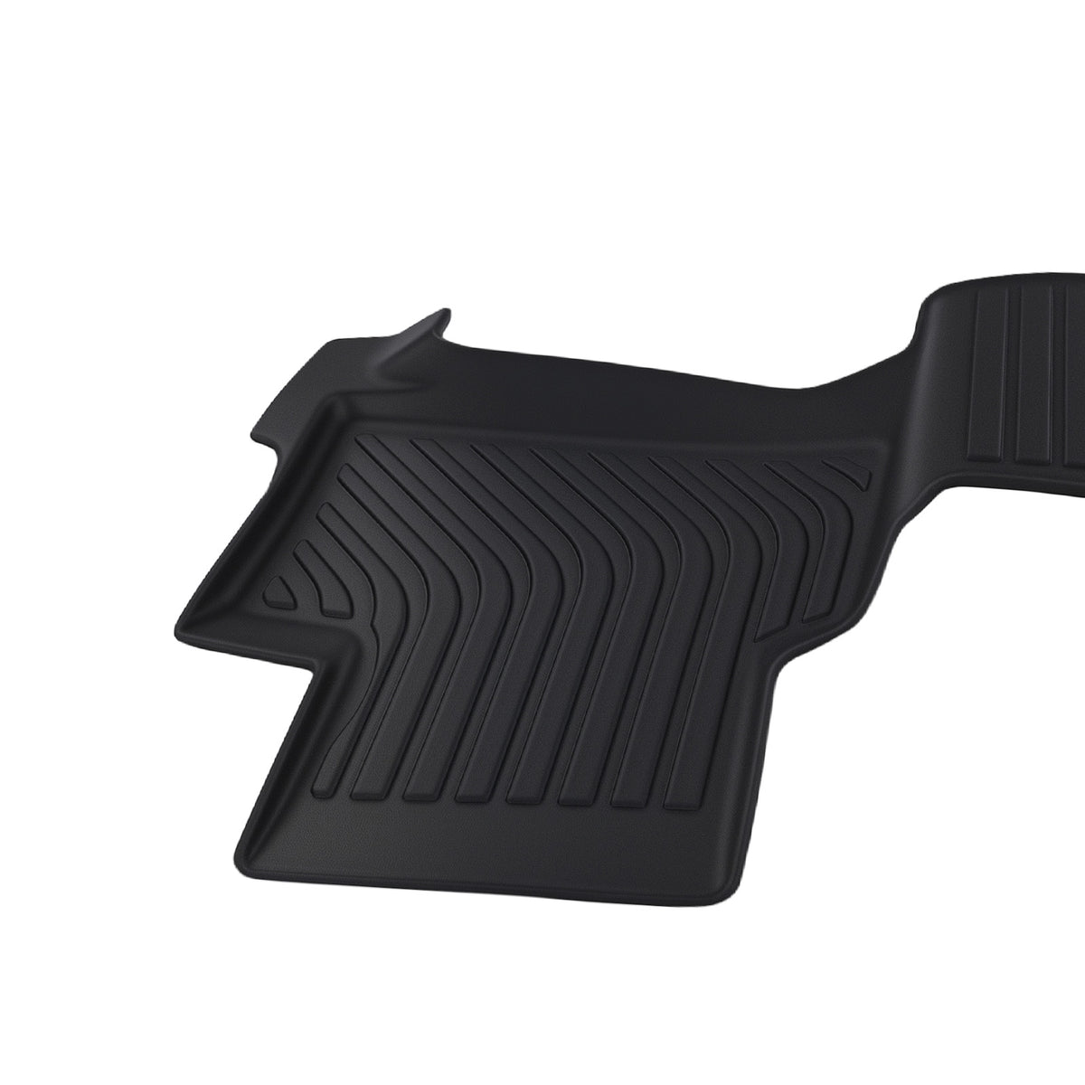 All  Weather Black Floor Mat compatible For GMC Canyon/Compatible For Chevy Colorado 2015-2022 Crew