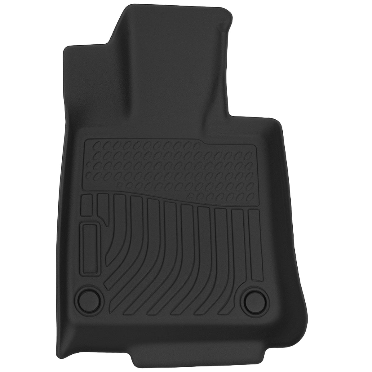 All- Weather Black Floor Mats compatible For Mercedes-Benz GLC 2023-2025 TPE Car Carpet