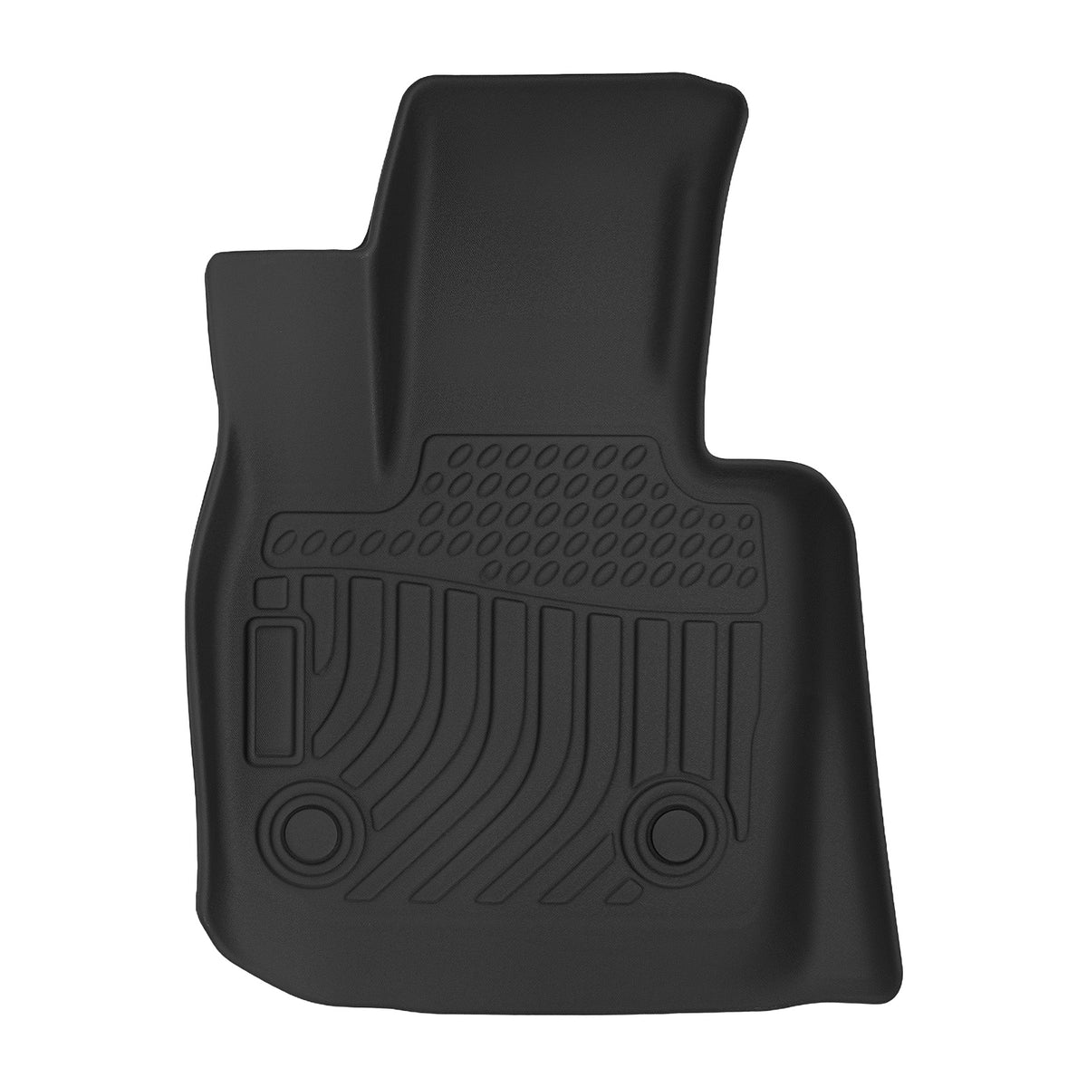 All- Weather Black Floor Mats compatible For Mercedes-Benz GLC 2023-2025 TPE Car Carpet