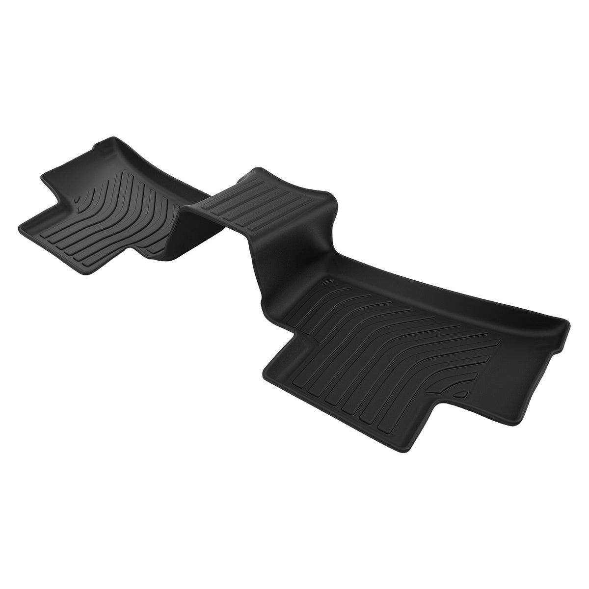 All- Weather Black Floor Mats compatible For Mercedes-Benz GLC 2023-2025 TPE Car Carpet