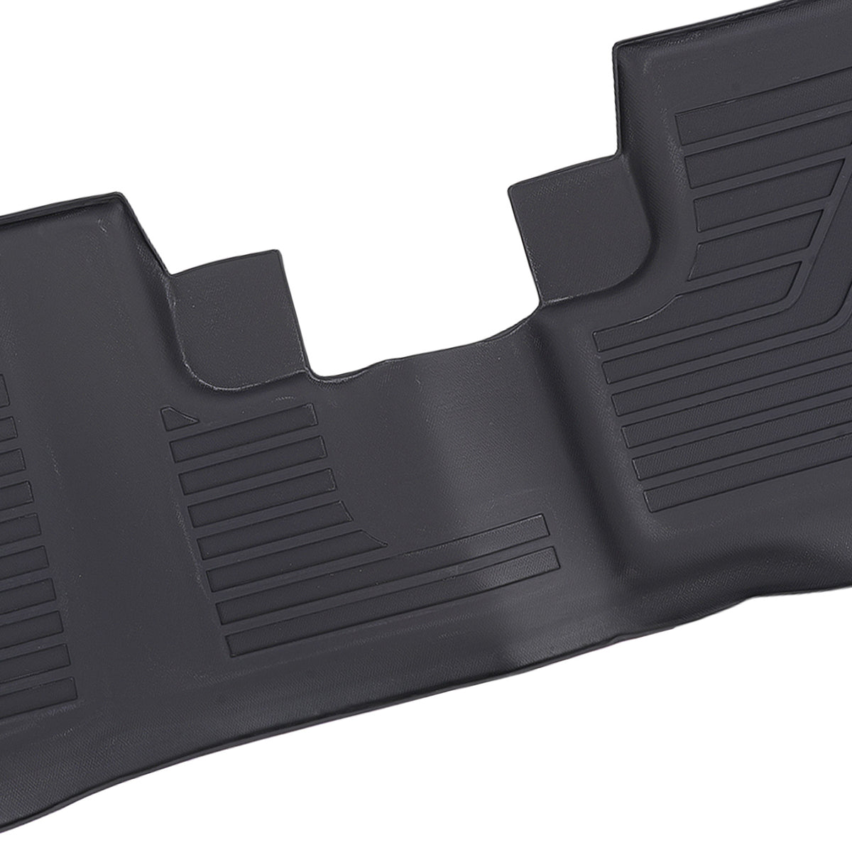 All- Weather Floor Mats compatible For Honda CR-V 2007-2011 Black TPE Car Carpet Full Set