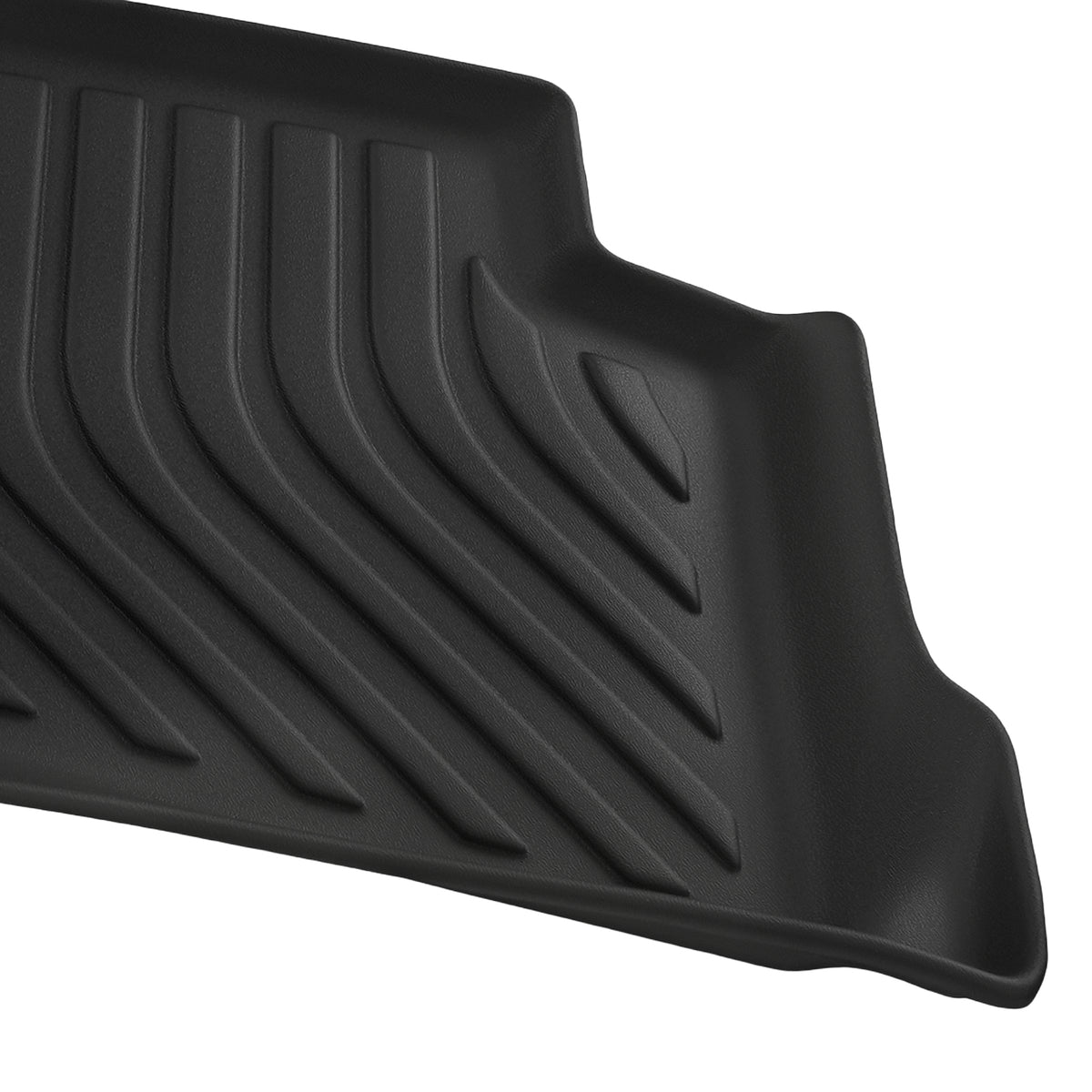 Black TPE Carpet Floor Mats compatible For Hyundai Kona 2018-2023 Waterproof FrontRear