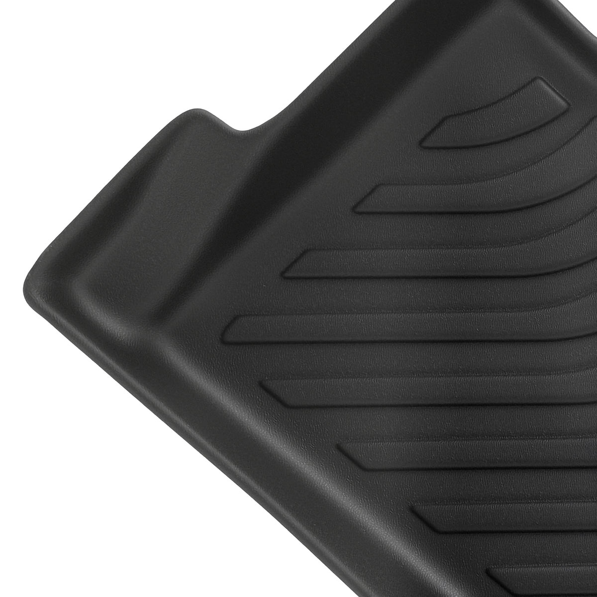 Black TPE Carpet Floor Mats compatible For Hyundai Kona 2018-2023 Waterproof FrontRear