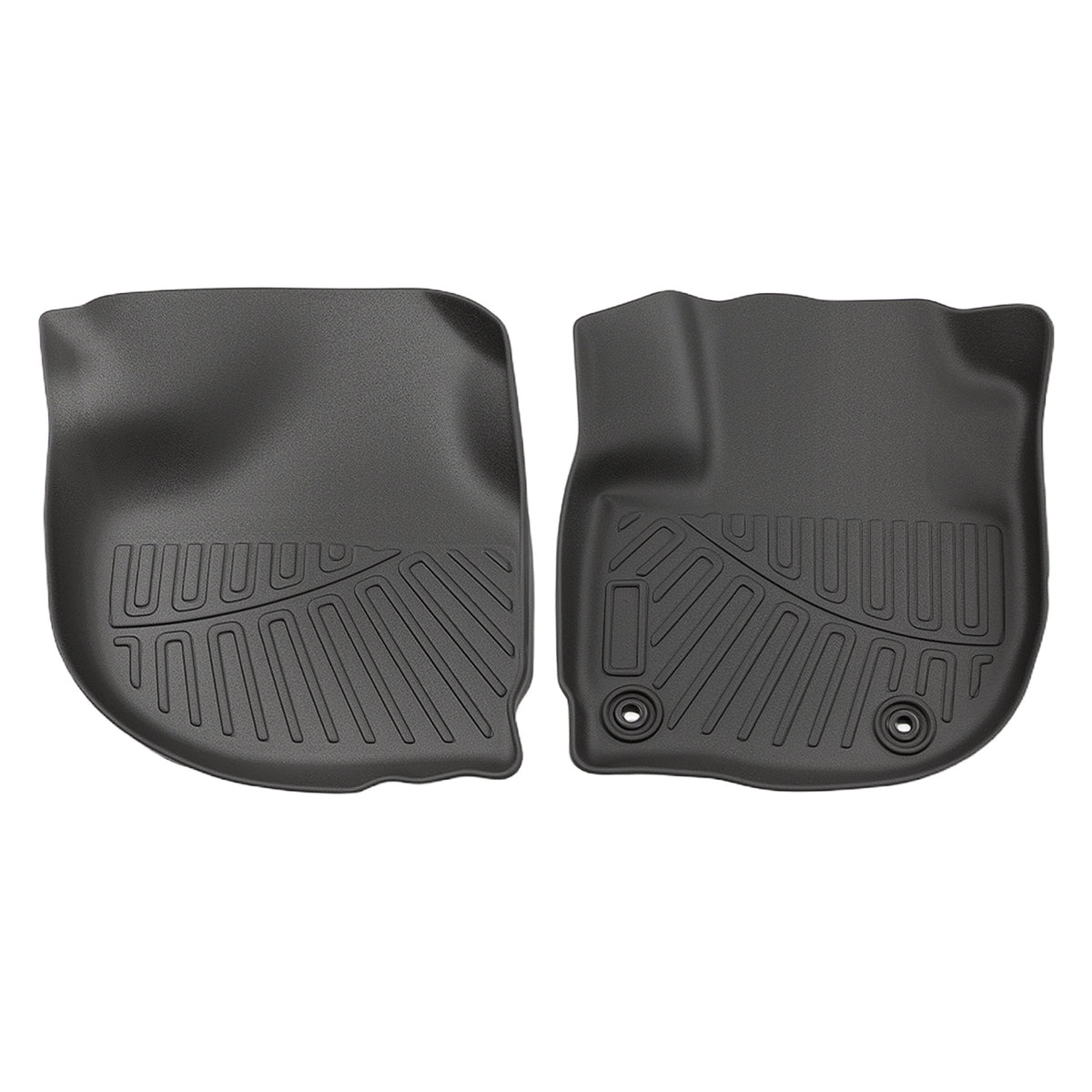 All Season Floor Mats compatible For Honda HR-V 2016-2022 TPE Rubber FrontRear Set Black