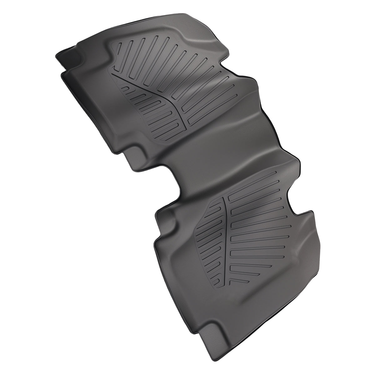 All Season Floor Mats compatible For Honda HR-V 2016-2022 TPE Rubber FrontRear Set Black