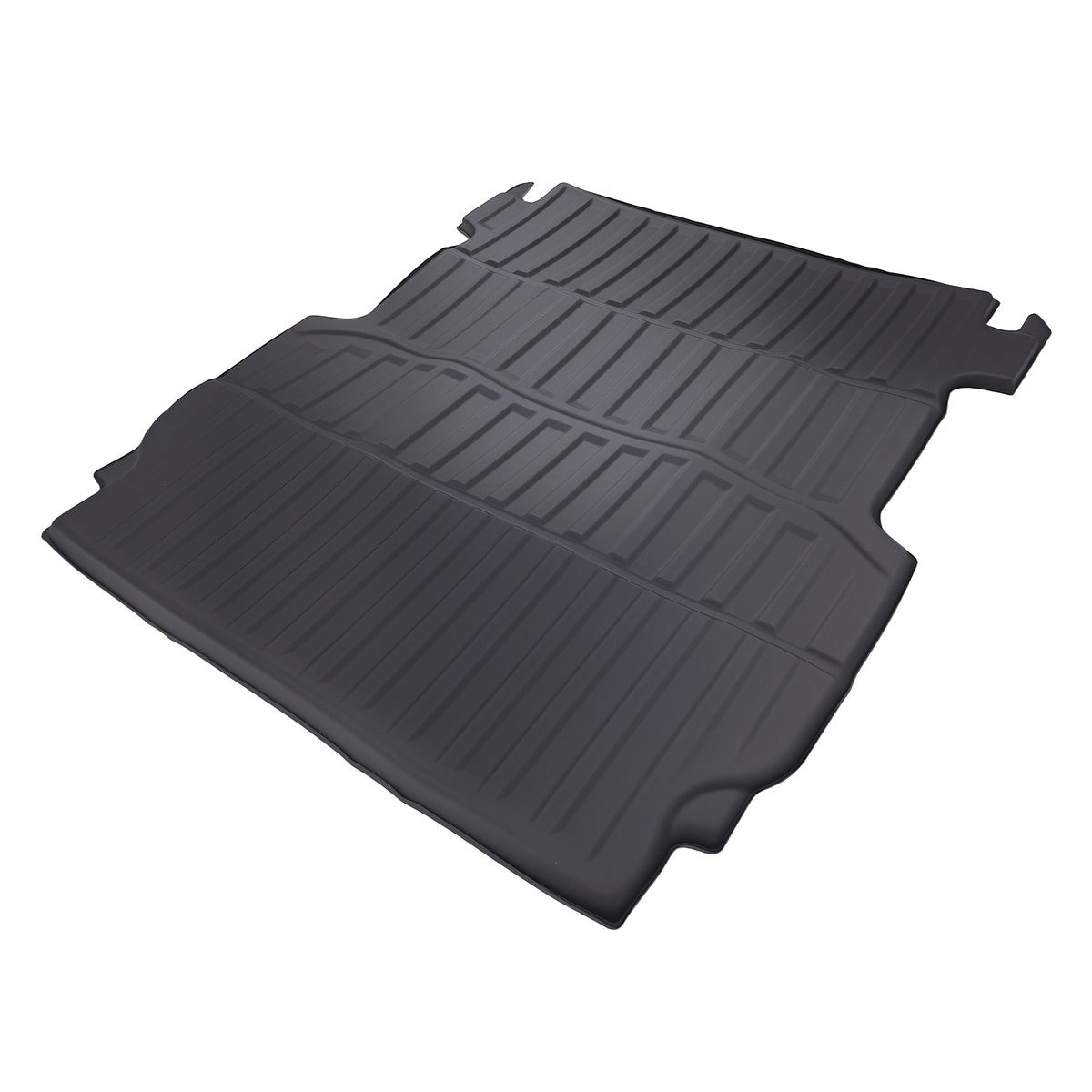 Black TPE Trunk Bed Mat compatible For Honda Ridgeline 5.3Ft 2017-2025 Anti-Slip Waterproof