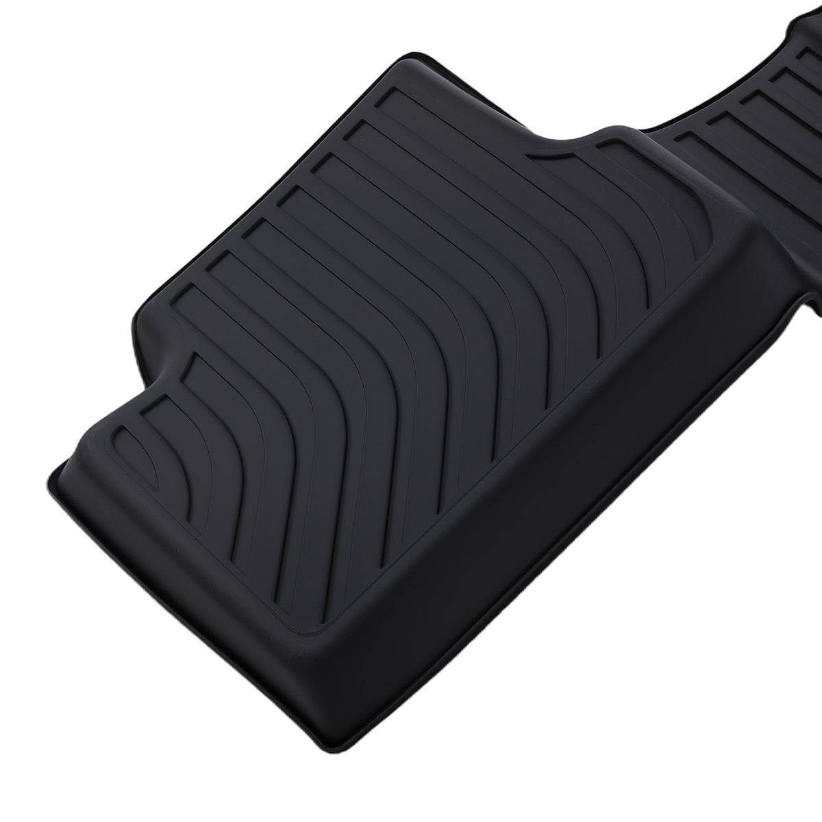 All  Weather Floor Mats compatible For Jeep Cherokee 2015-2023 TPE Black Anti-Slip Car Mat