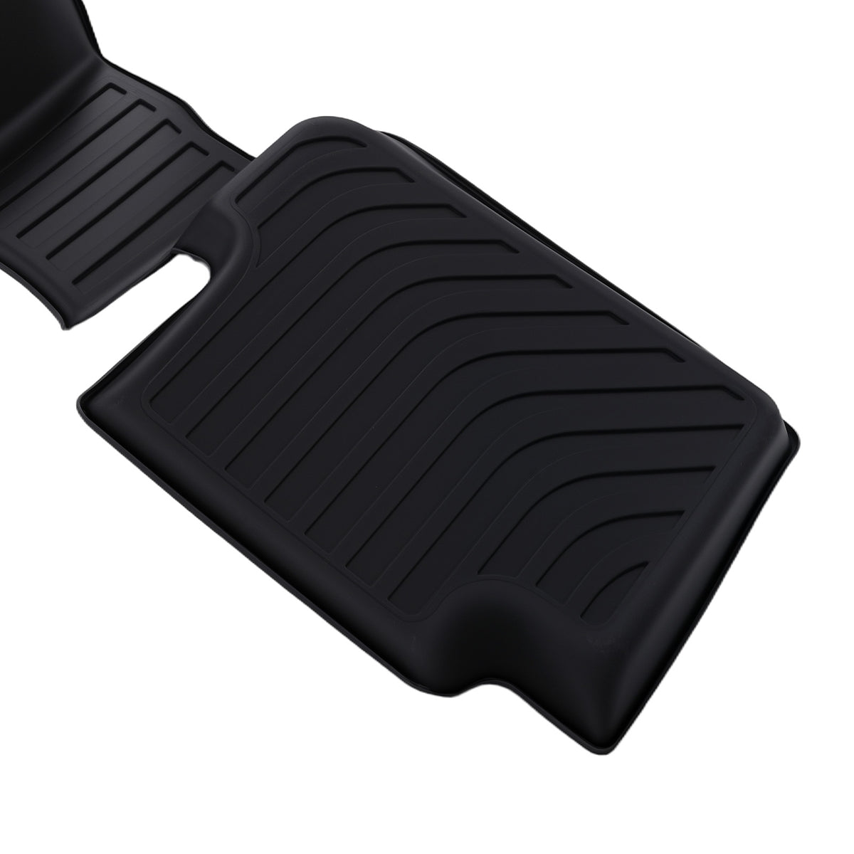 All  Weather Floor Mats compatible For Jeep Cherokee 2015-2023 TPE Black Anti-Slip Car Mat