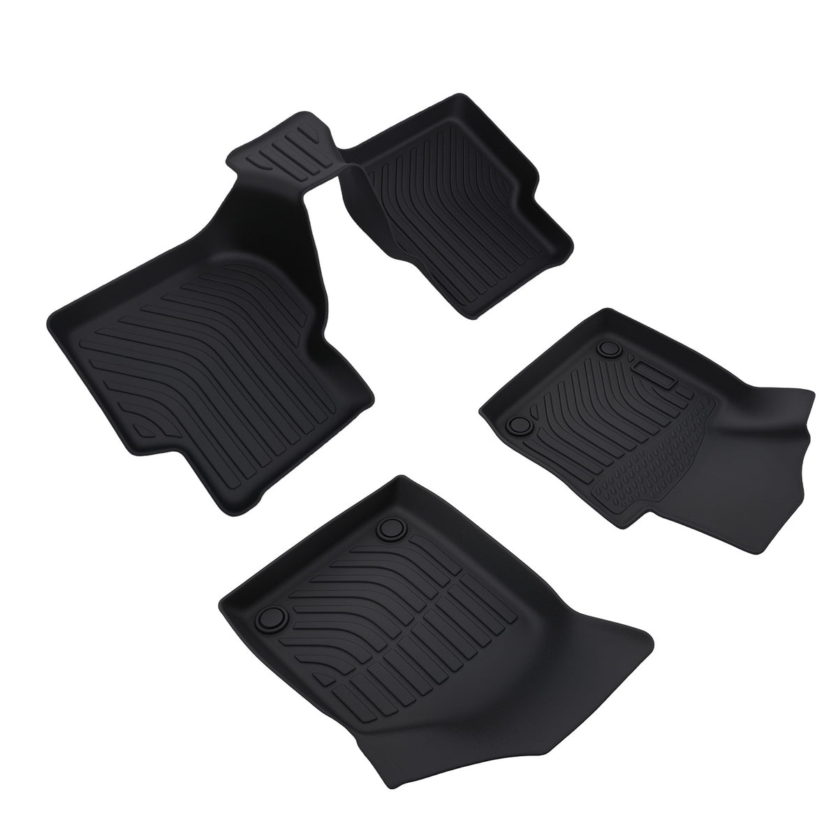 All- Weather Carpet Floor Mats compatible For Volkswagen Jetta 2011-2018 TPE Anti-Slip