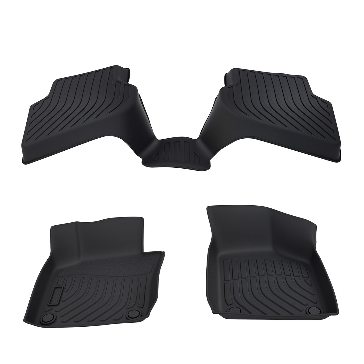 All- Weather Carpet Floor Mats compatible For Volkswagen Jetta 2011-2018 TPE Anti-Slip