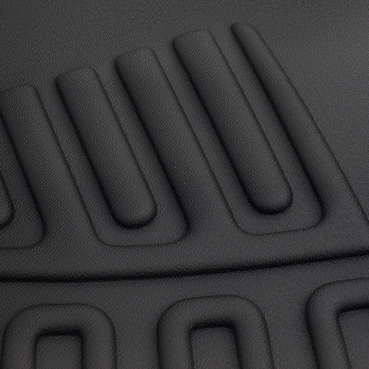 3Pcs Floor Mats compatible For Jeep Wrangler JL 4-Door 18-2024 TPE Floor Liners All  Weather