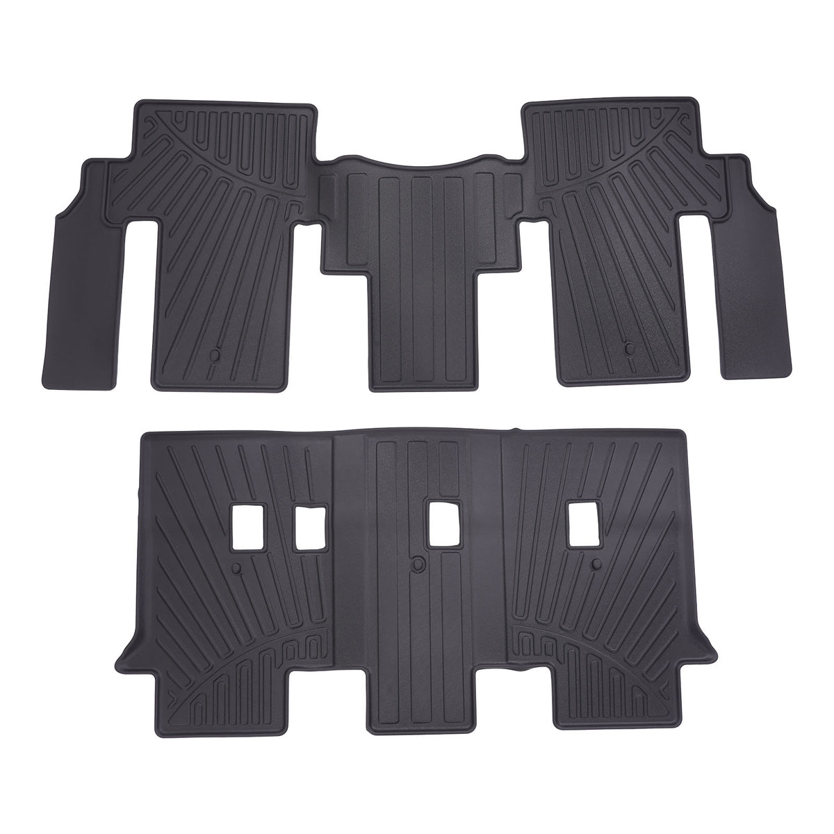 3 Row Floor Mats Liner compatible For Kia Carnival MPV 8 Seats Models 2022-2024 All  Weather