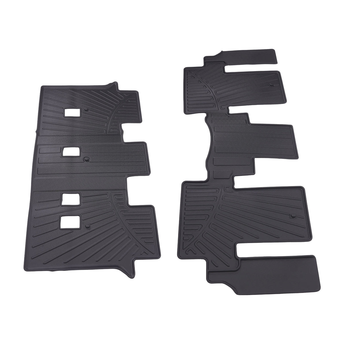 3 Row Floor Mats Liner compatible For Kia Carnival MPV 8 Seats Models 2022-2024 All  Weather