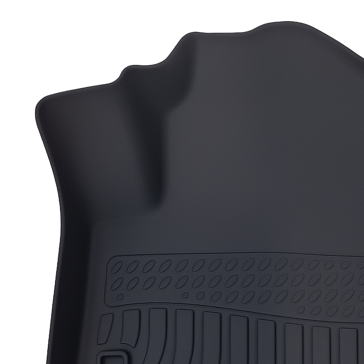 All- Weather Black Floor Mats compatible For Kia Niro 2023-2024 TPE Rubber Waterproof