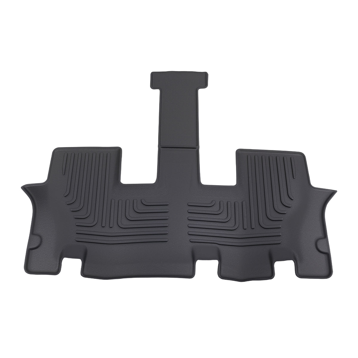 3-Row Floor Mats Liner compatible For Kia Telluride 2020-2025 TPE Rubber Black All  Weather