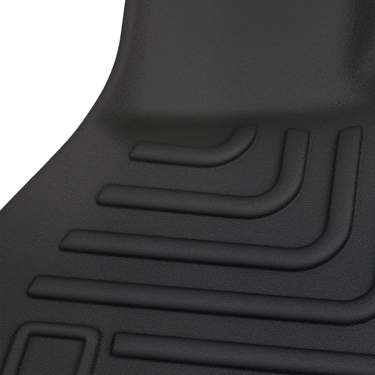 3-Row Floor Mats Liner compatible For Kia Telluride 2020-2025 TPE Rubber Black All  Weather