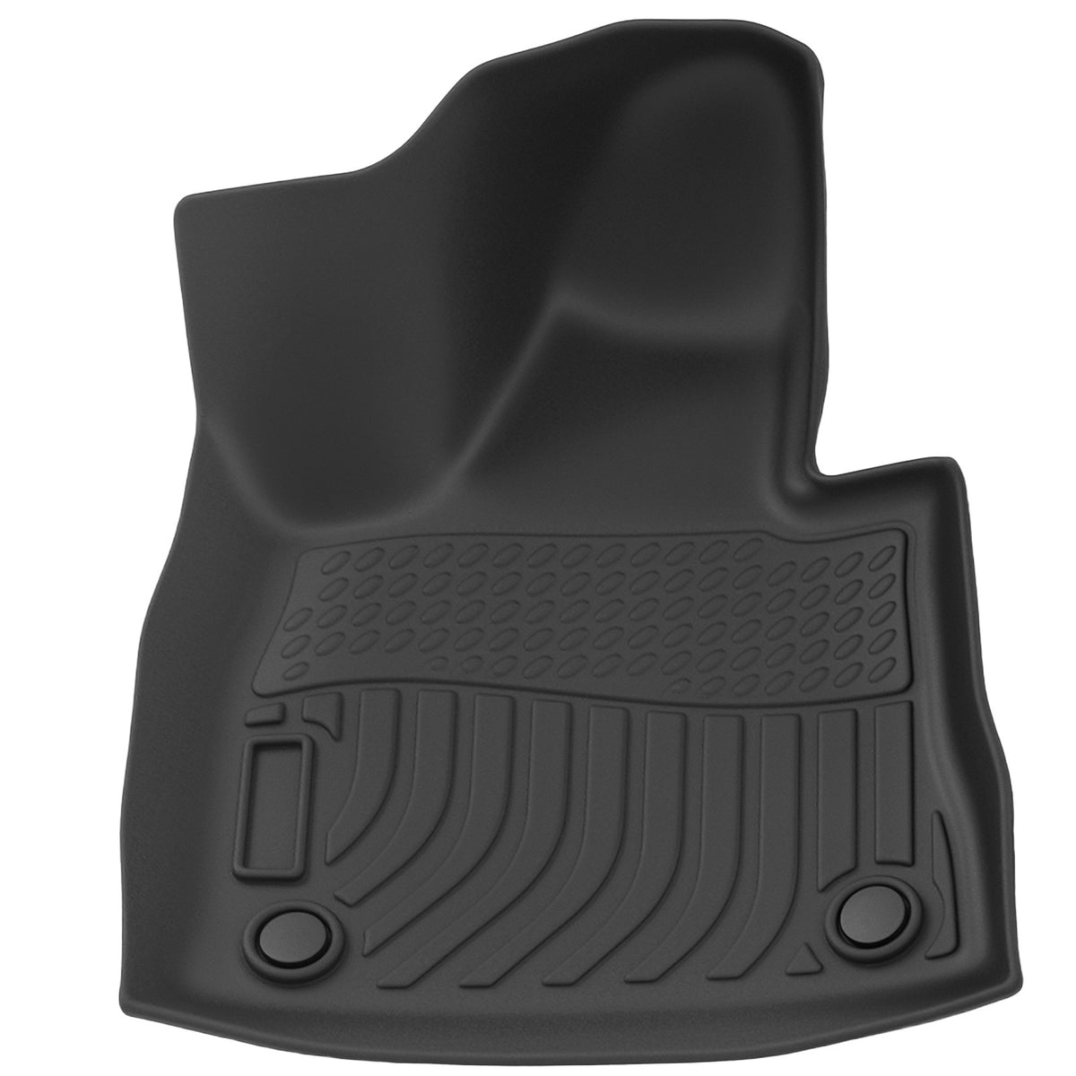 Black Carpet Floor Mats compatible For Lincoln Aviator 2020-2024 6-Seats TPE Car Carpet