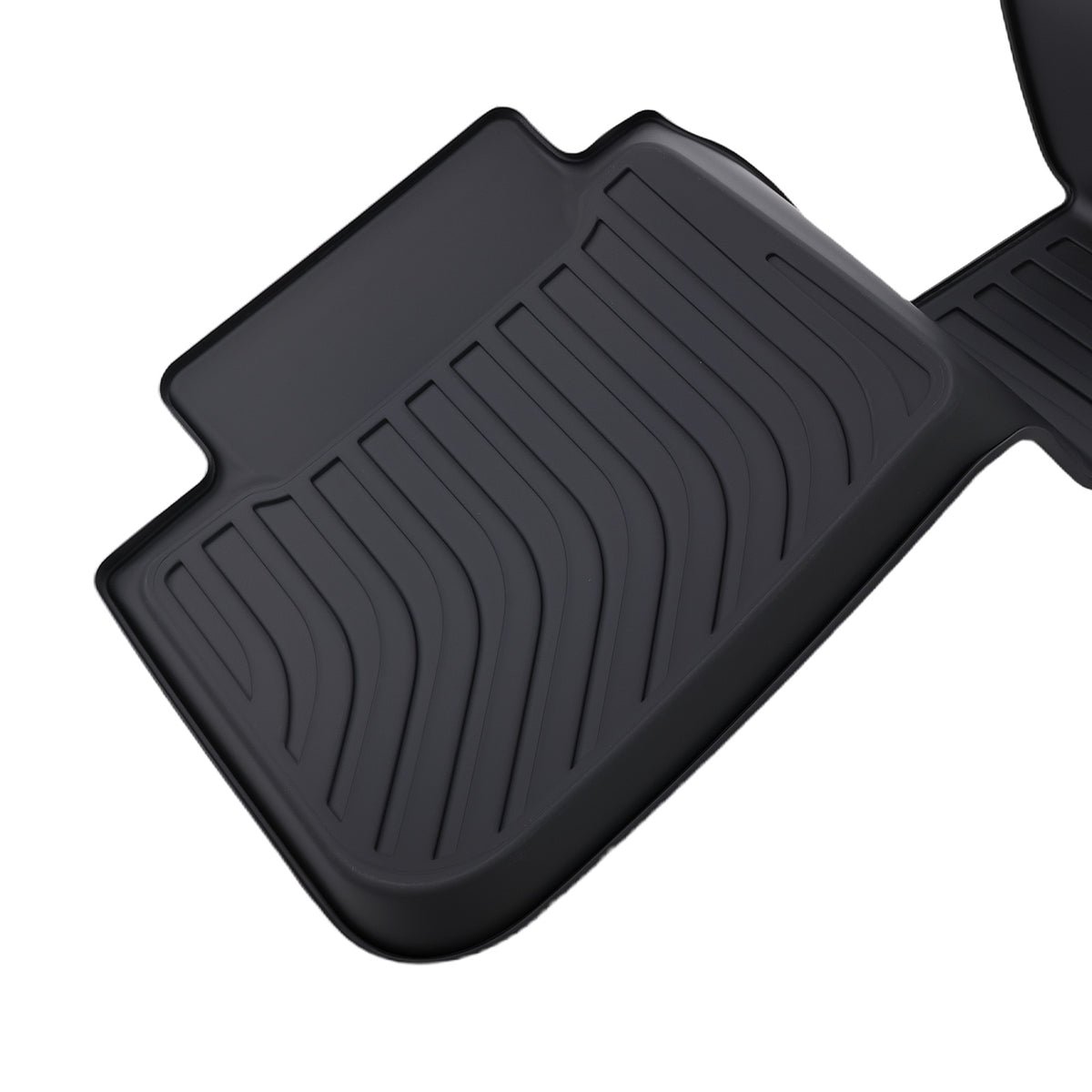 Anti-Slip Black Floor Mats compatible For Subaru Outback 2015-2019 All- Weather TPE Car Mat
