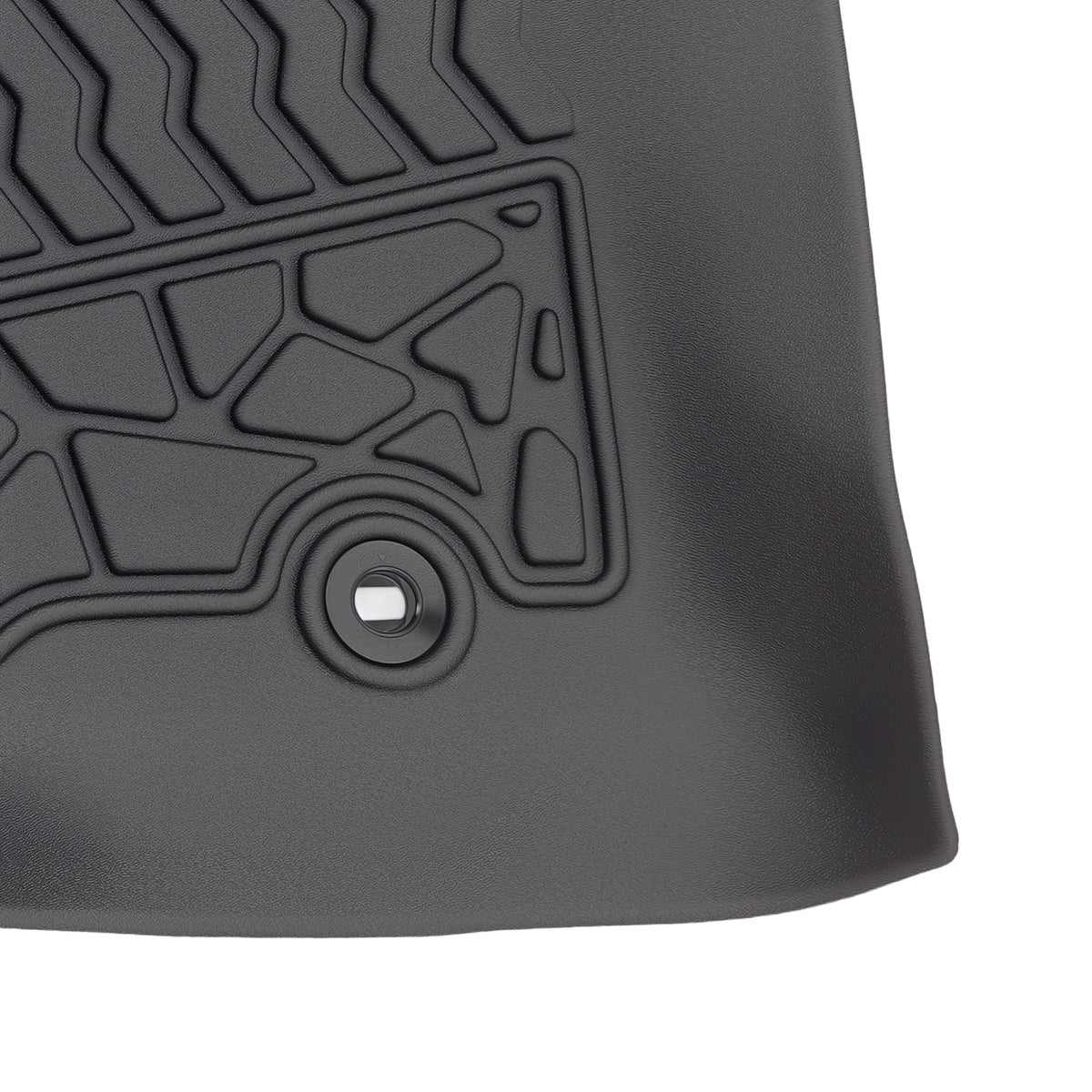 3-Piece Floor Mats compatible For Toyota 4Runner 13-24 compatible For Lexus GX460 Black TPE All  Weather