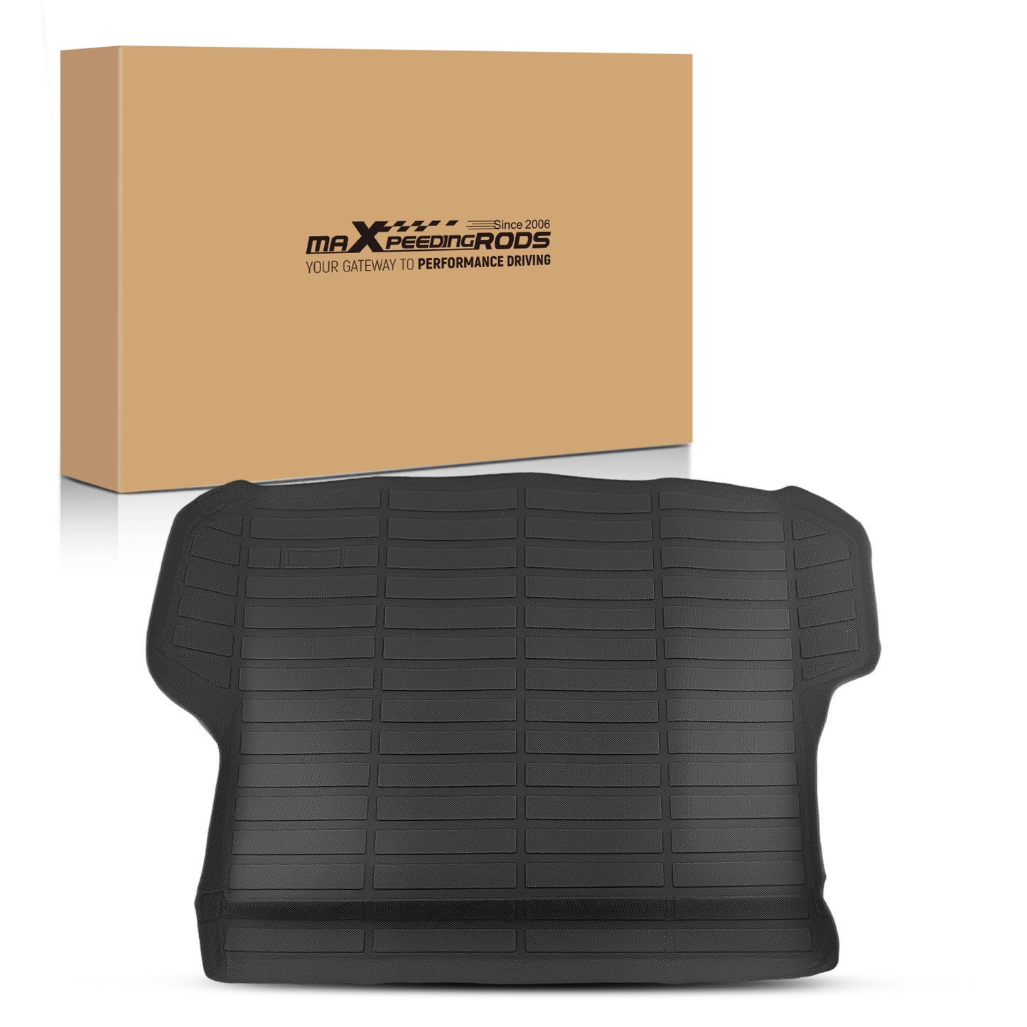 All- Weather Cargo Liner compatible For Lexus RX350 RX450h 2016-2022 TPE Black Trunk Mat