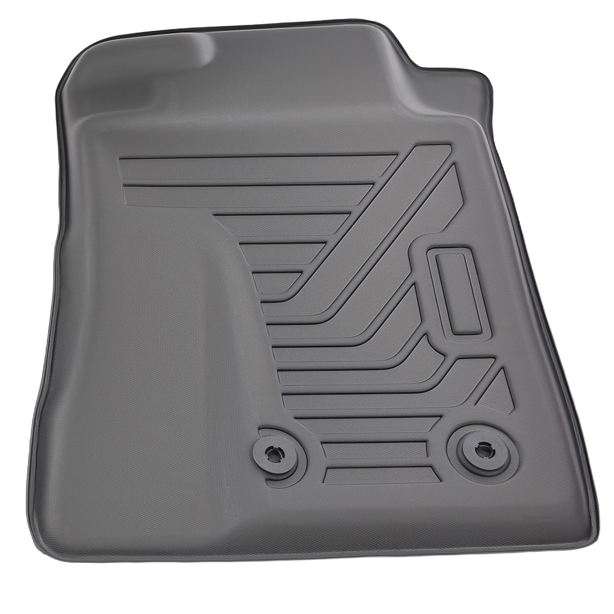 All  Weather TPE Floor Mats compatible For Ford Mustang 2015-24 Custom Fit Black Front Rear