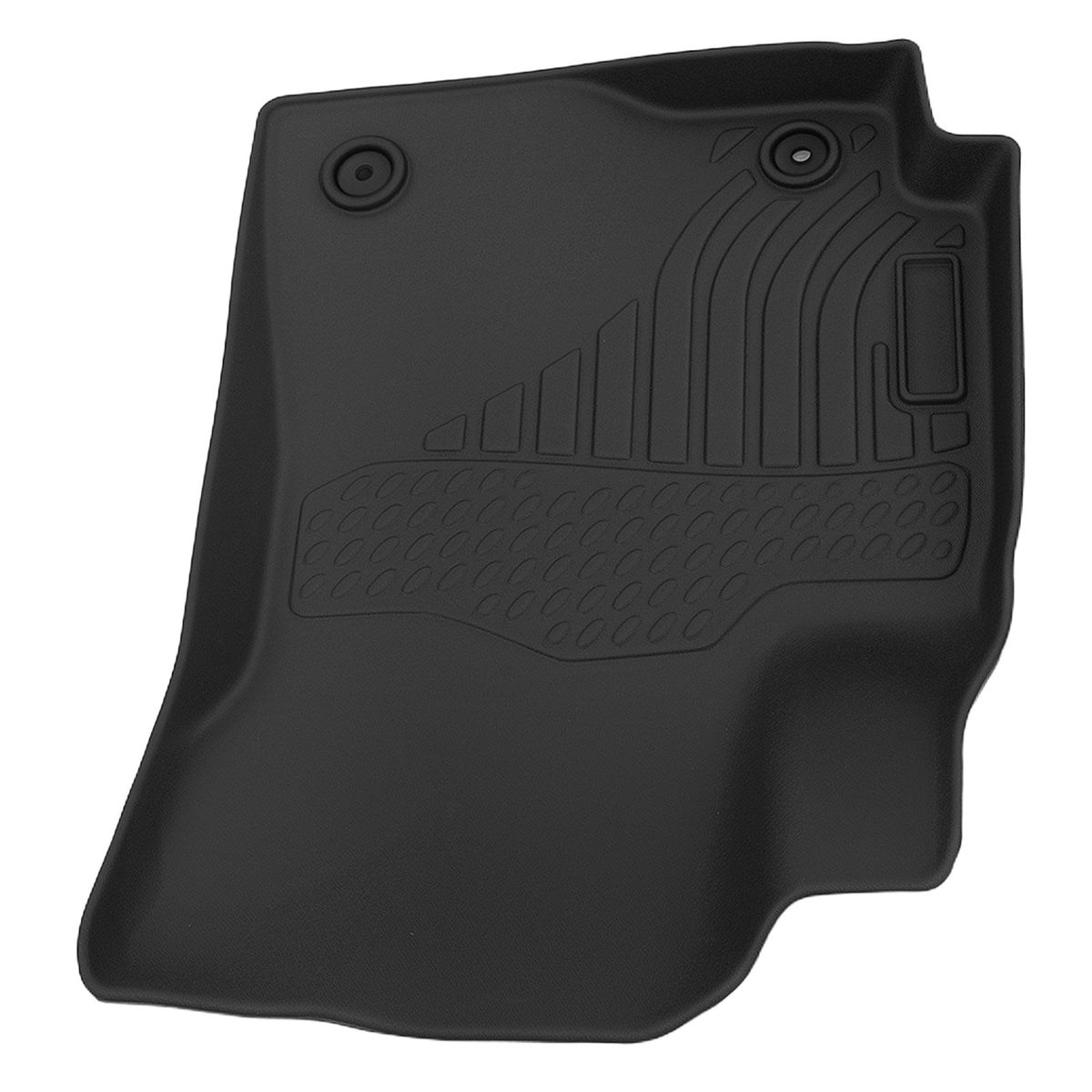 All  Weather Floor Mat Set compatible For Toyota Corolla 2009-2013 Waterproof Black