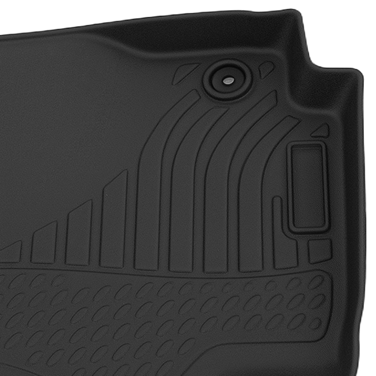 All  Weather Floor Mat Set compatible For Toyota Corolla 2009-2013 Waterproof Black
