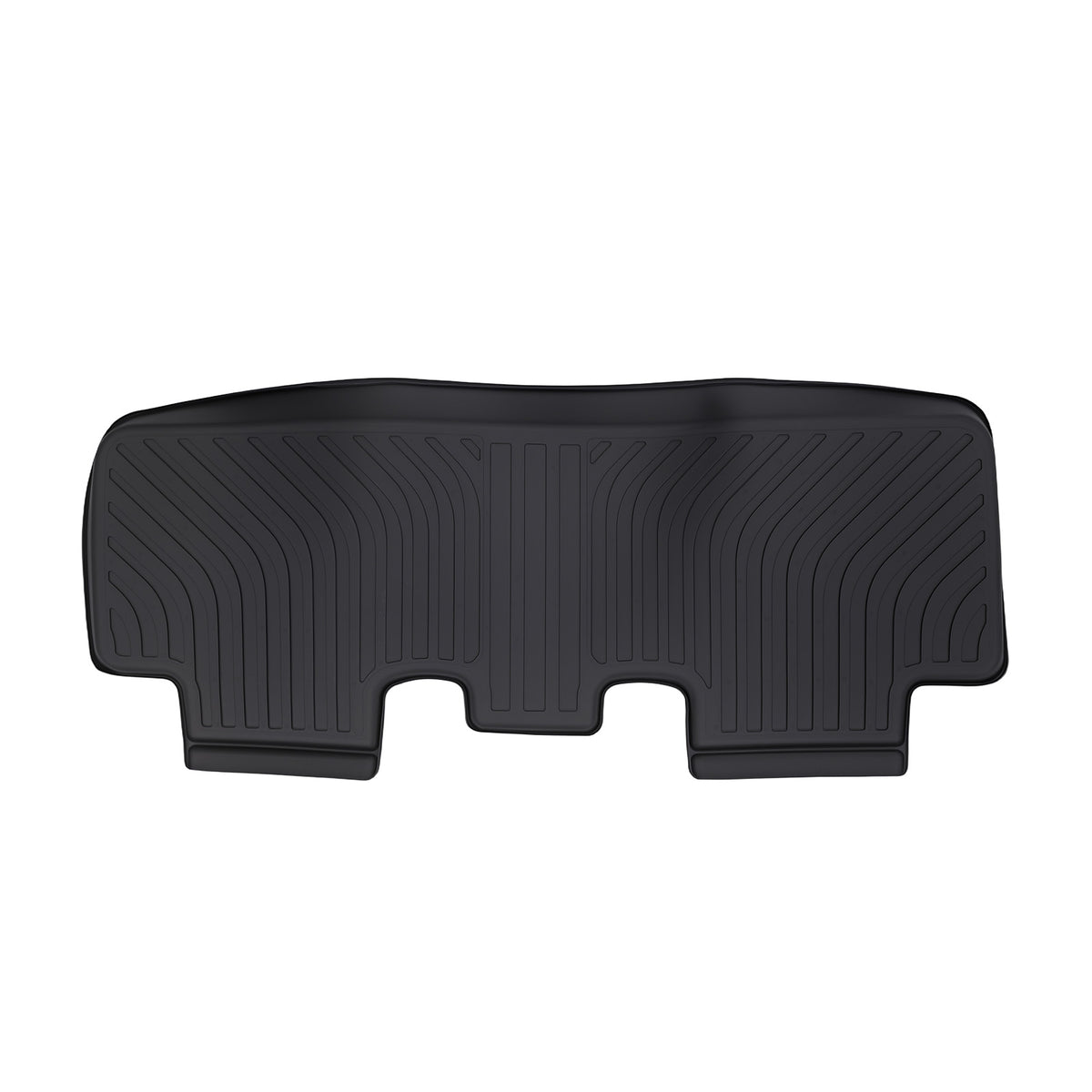 All  Weather Carpet Floor Mats compatible For Tesla Model Y 2020-2024 TPE Black Anti-Slip