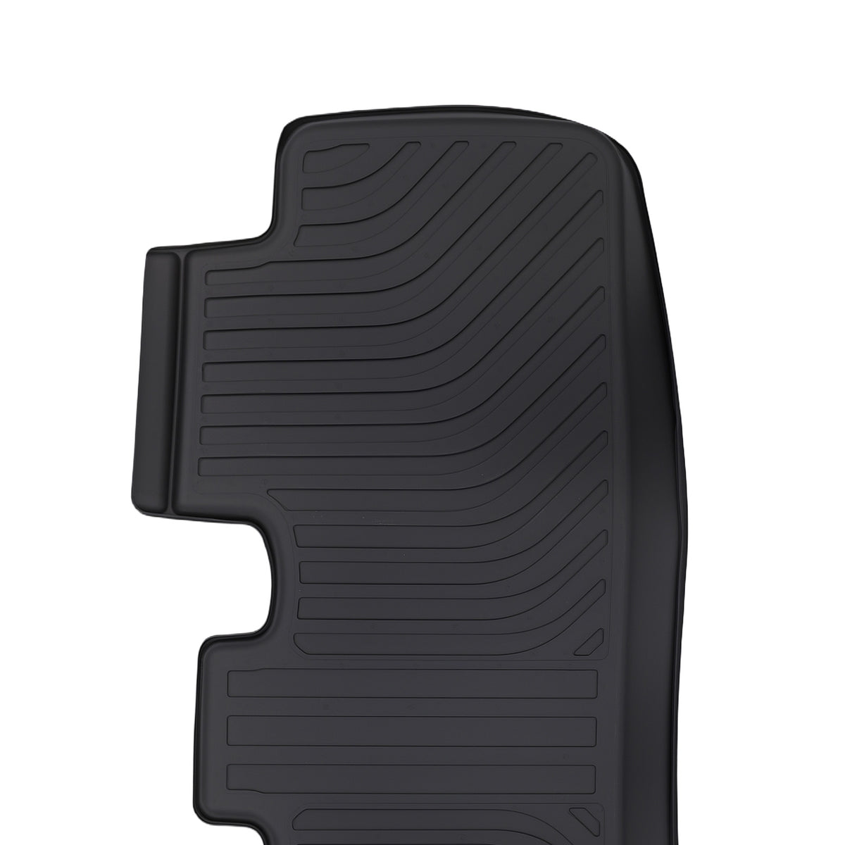 All  Weather Carpet Floor Mats compatible For Tesla Model Y 2020-2024 TPE Black Anti-Slip
