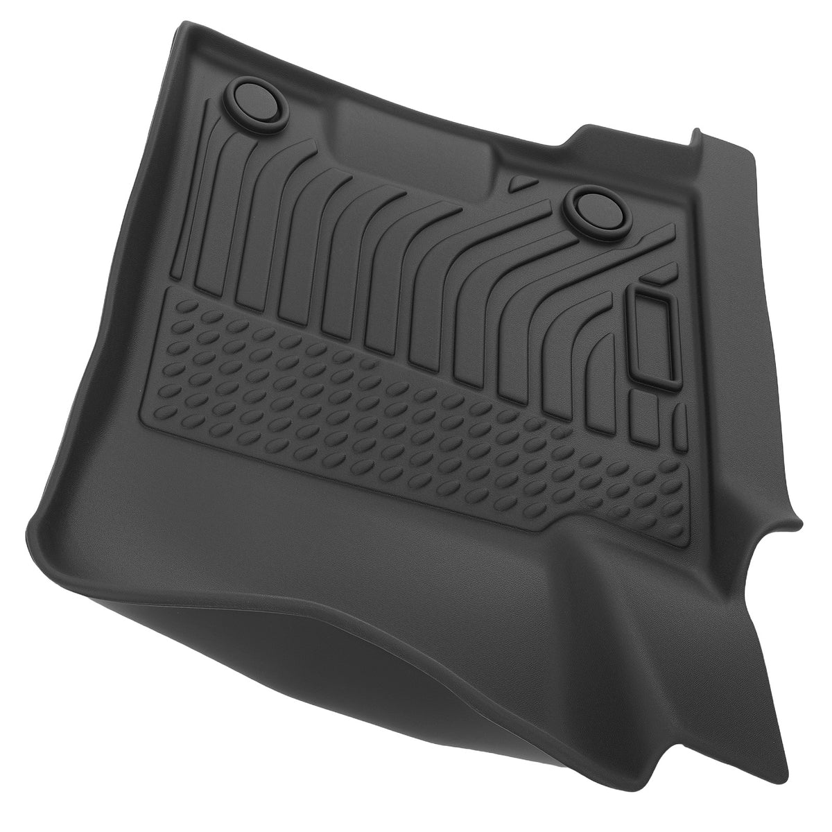 All- Weather Carpet Floor Mats compatible For Infiniti QX80 2019-2022 TPE Rubber Black