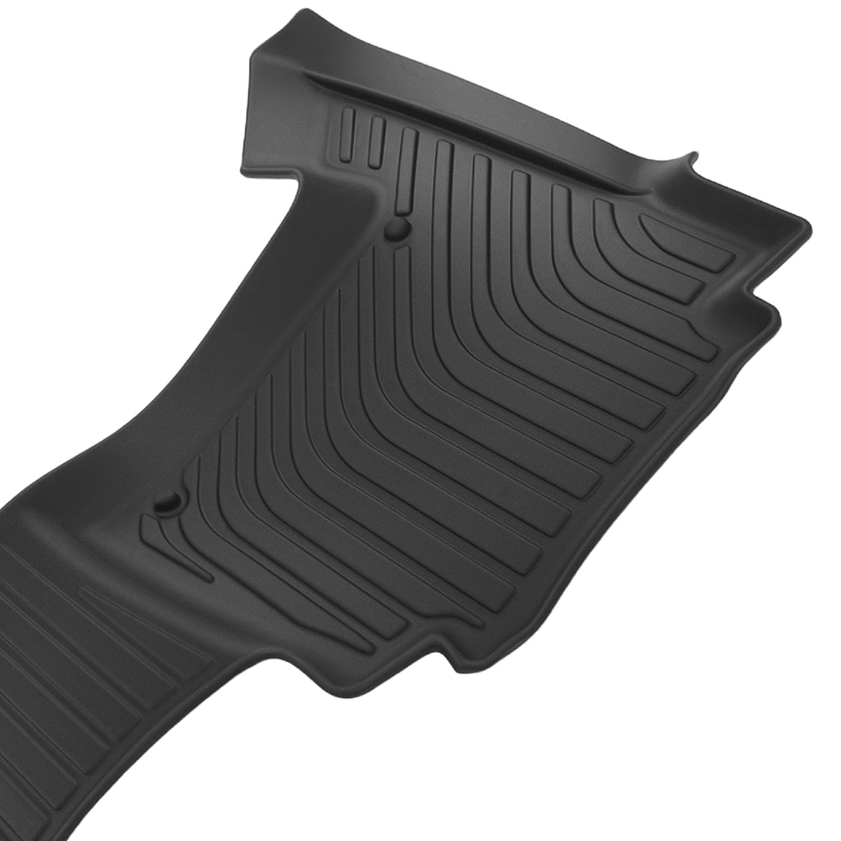 All- Weather Carpet Floor Mats compatible For Infiniti QX80 2019-2022 TPE Rubber Black
