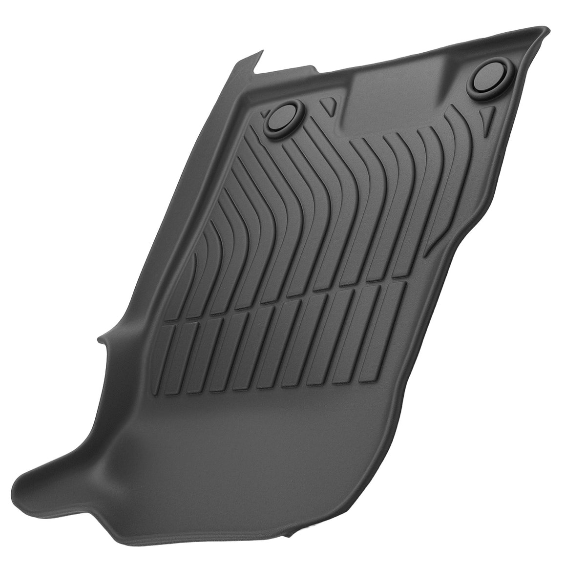 All- Weather Carpet Floor Mats compatible For Infiniti QX80 2019-2022 TPE Rubber Black