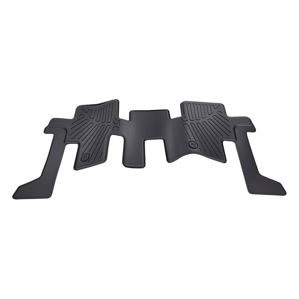 3D Floor Mats compatible For Nissan Pathfinder compatible For Infiniti QX60 JX35 2013-2020  Black TPE Set