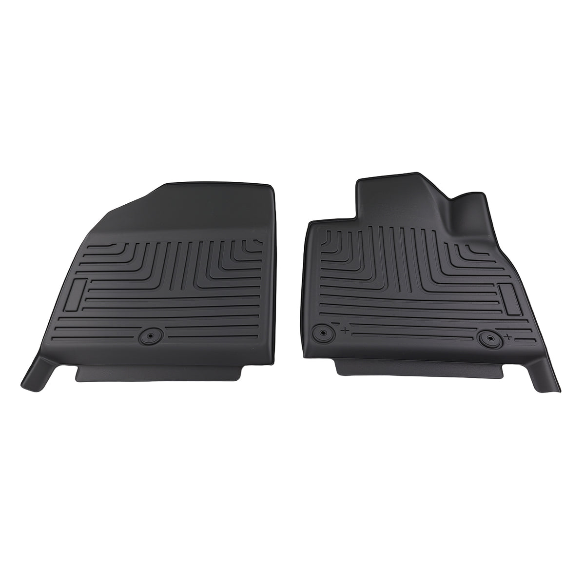 3D Floor Mats compatible For Nissan Pathfinder compatible For Infiniti QX60 JX35 2013-2020  Black TPE Set
